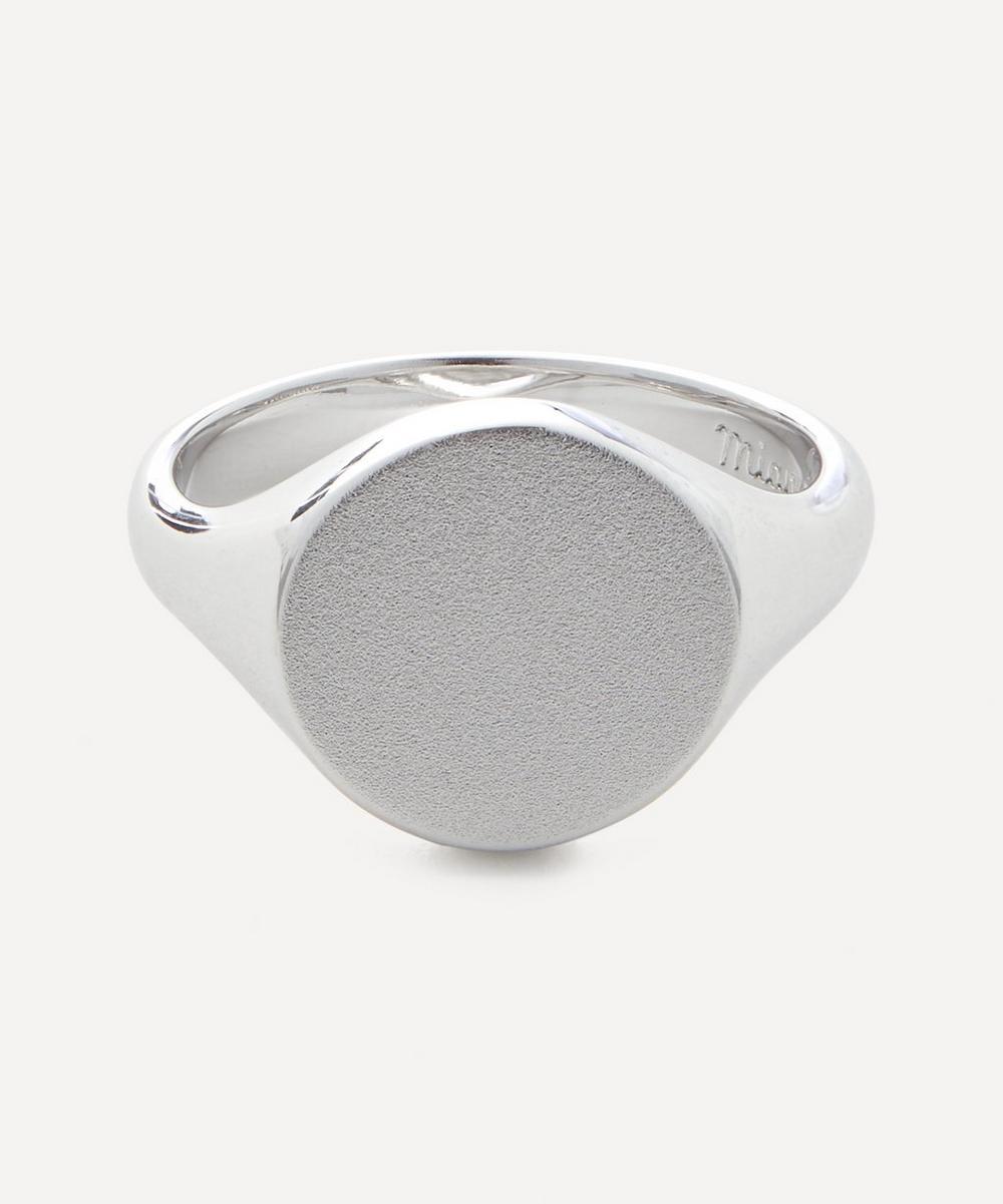 【Miansai】Wells Signet Ring,Sterling Silver Wells Signet Ring, Sterling Silver | Men's Rings | Miansai