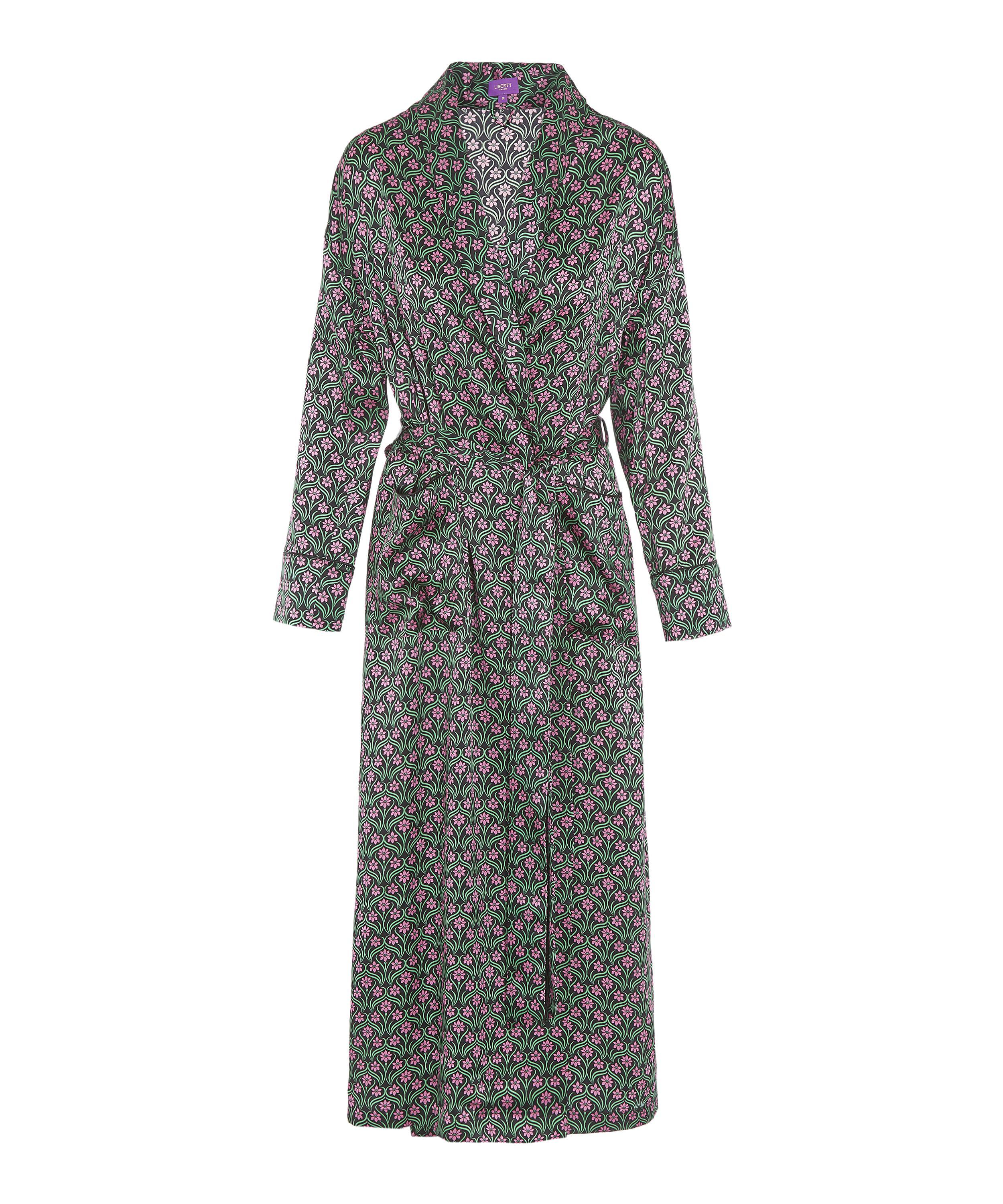 Liberty shop silk robe