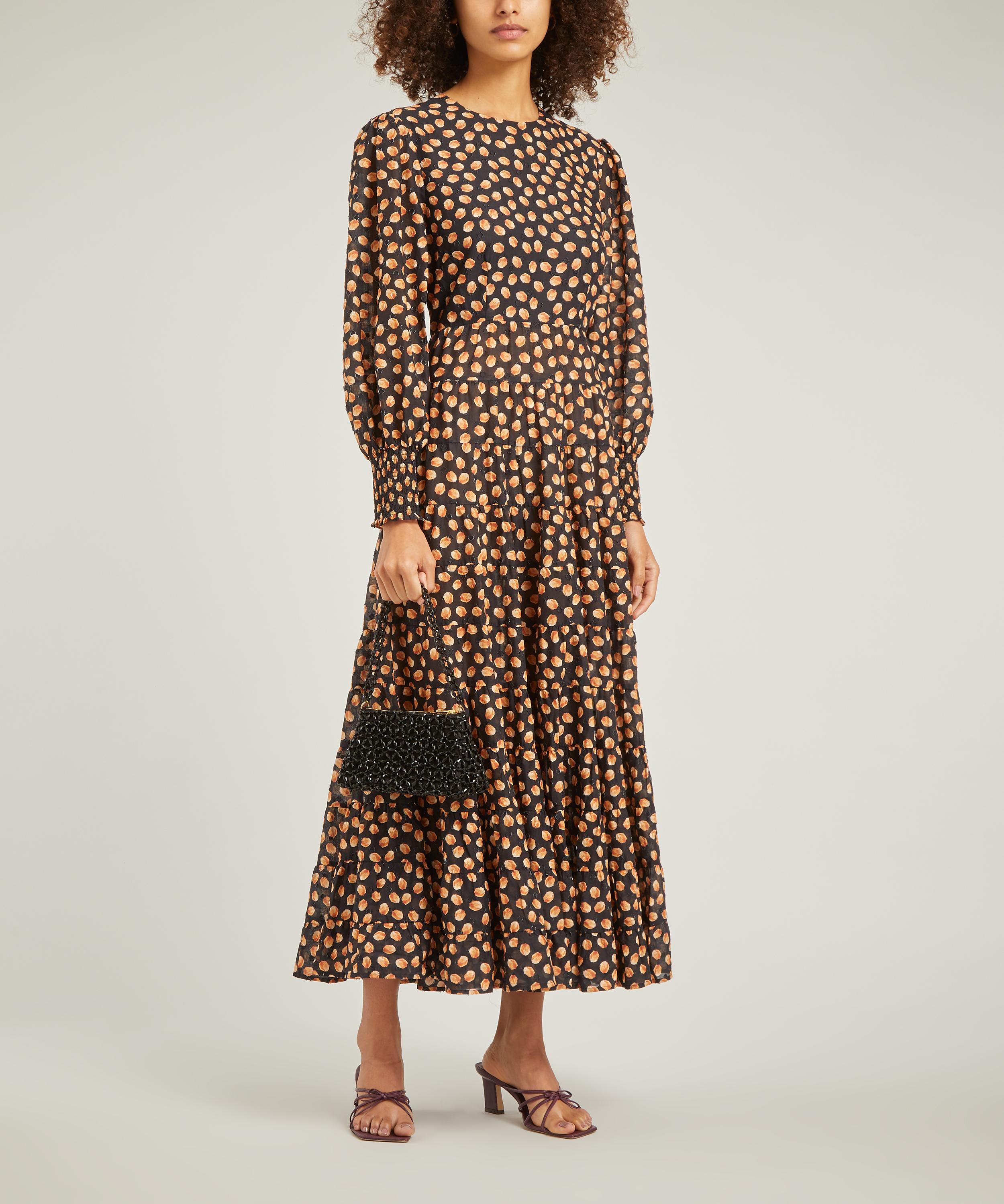 Cotton Pip Tulip Tier Maxi-dress 