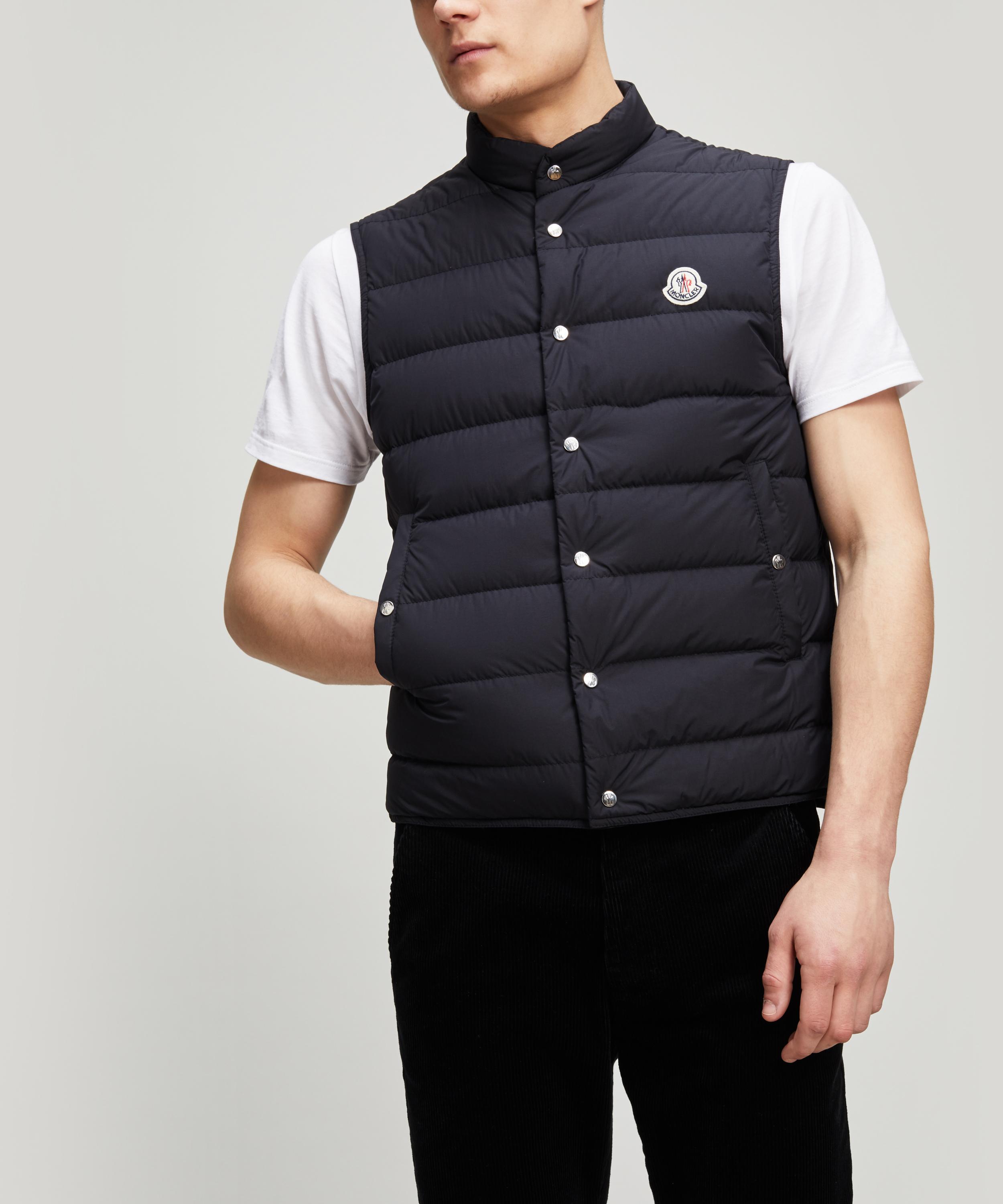 Moncler Synthetic Febe Gilet in Black 