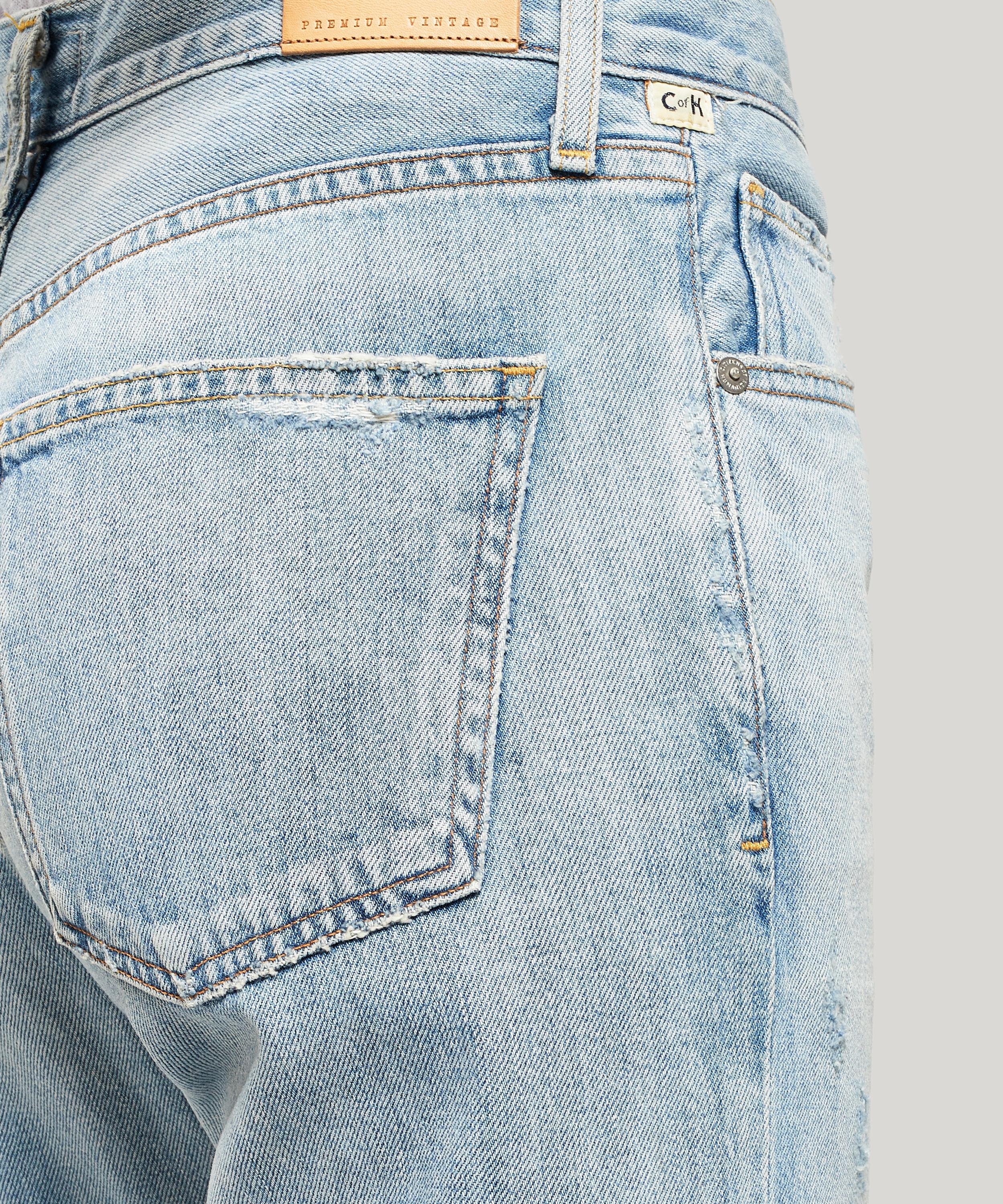 Mckenzie Curved Straight Leg Jeans 