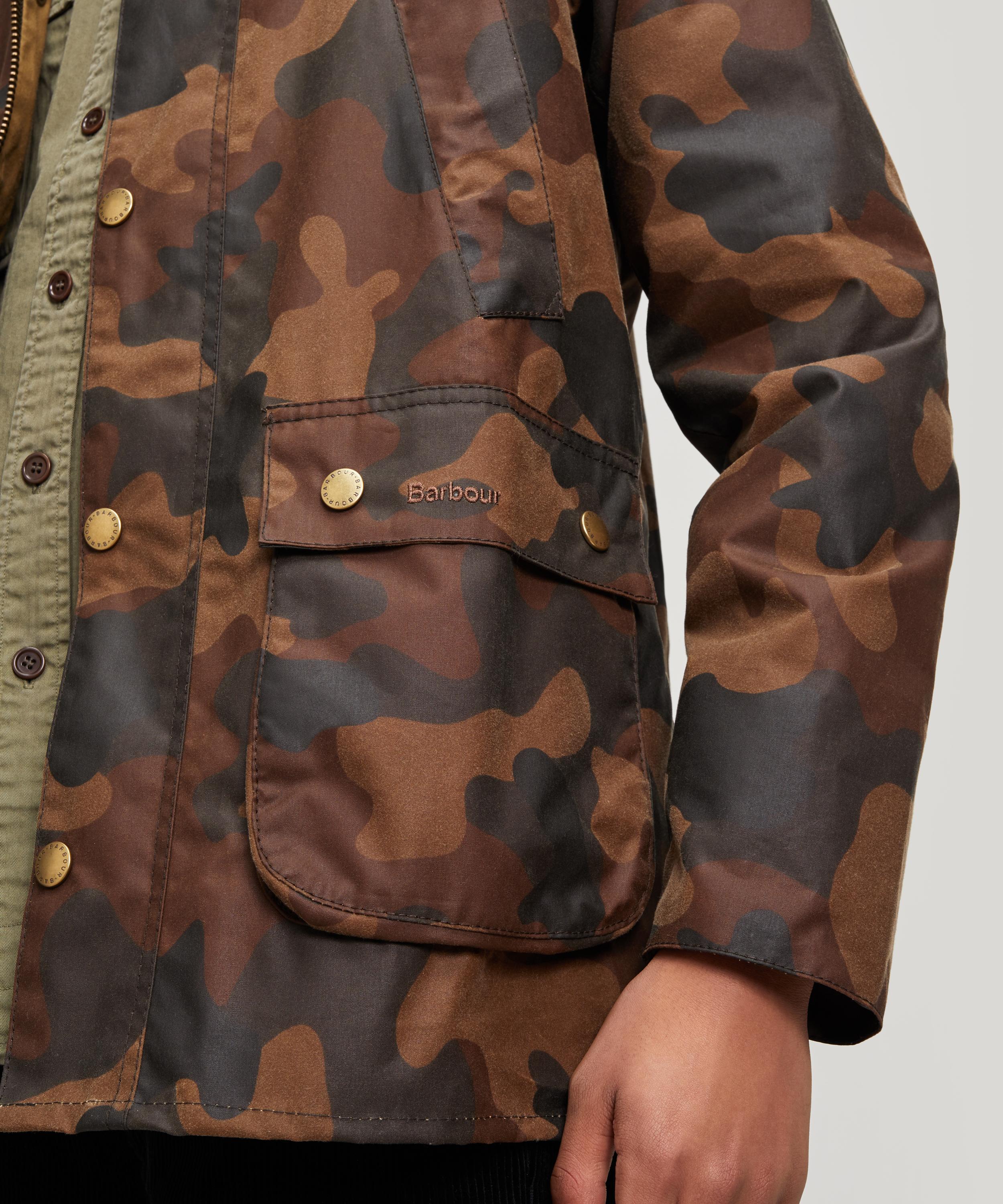 Barbour Corduroy Camo Bedale Jacket in Green for Men Lyst