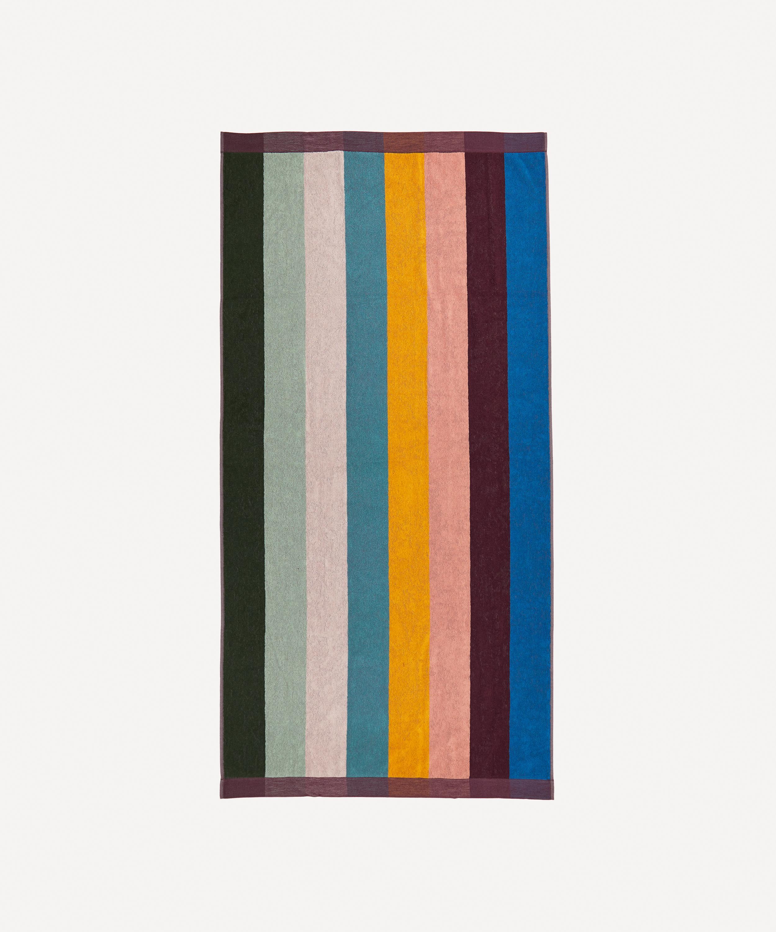 Paul Smith Mens Artist Stripe Beach Towel in Blue for Men | Lyst
