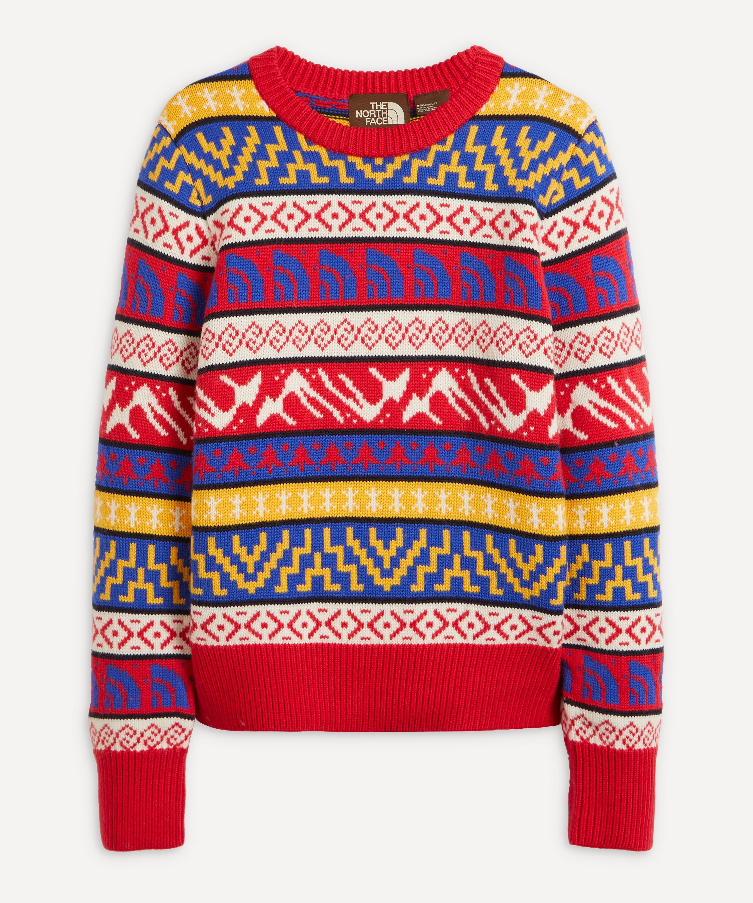 north face yellow jumper