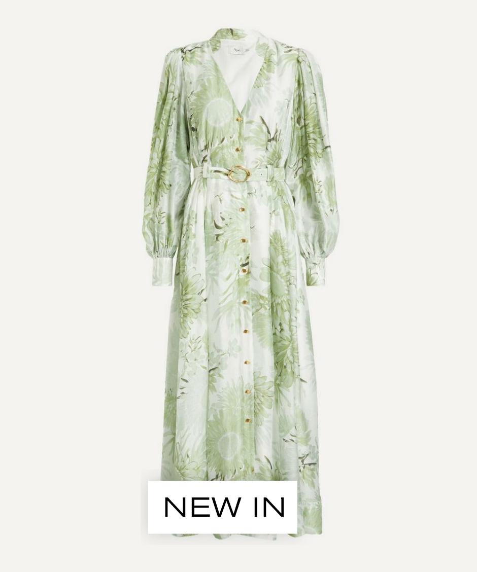 Designer Green Long Sleeve Shift Dresses for Women - Up to 61% off | Lyst