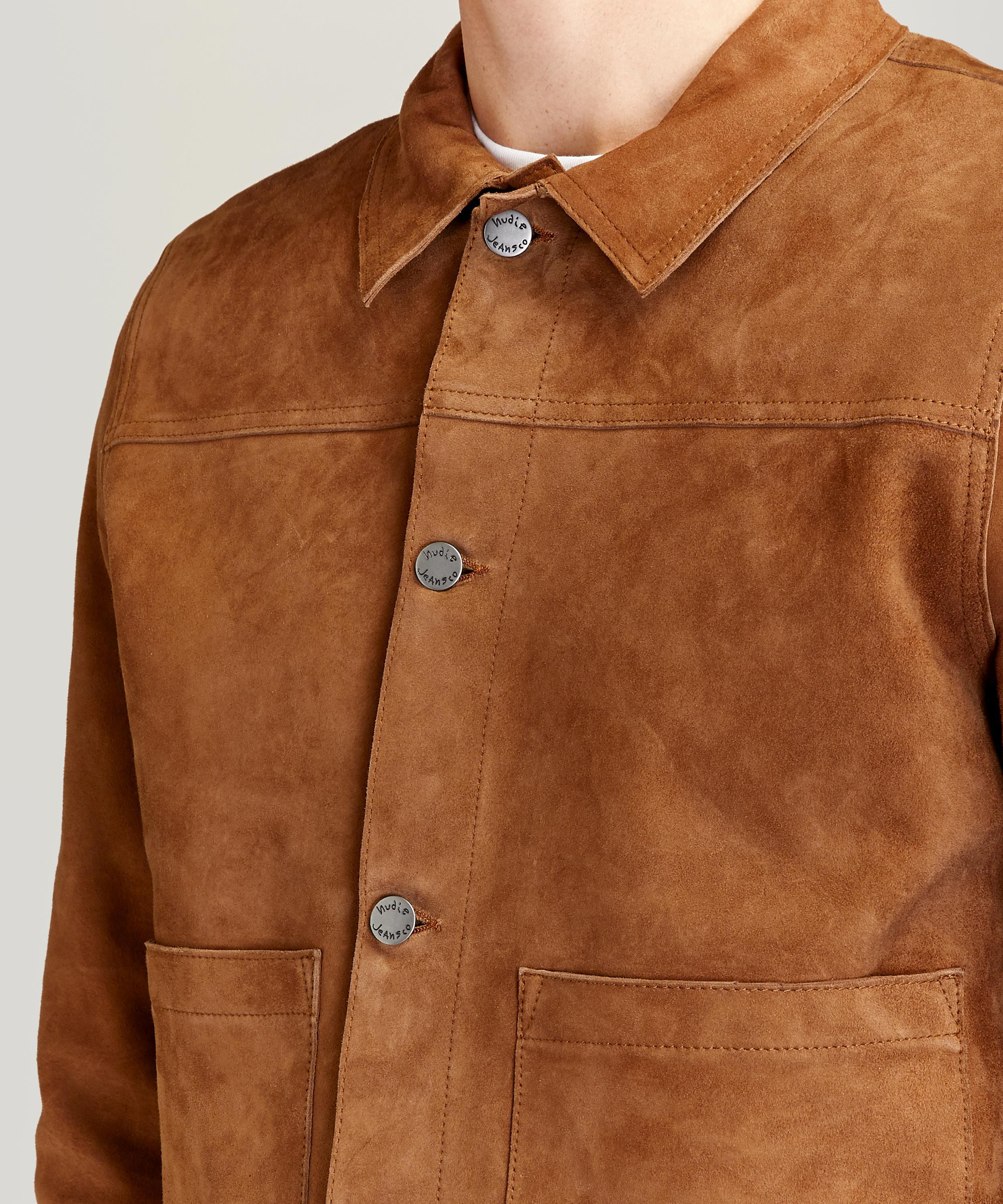 Nudie Jeans Dante Nubuck Leather Jacket 