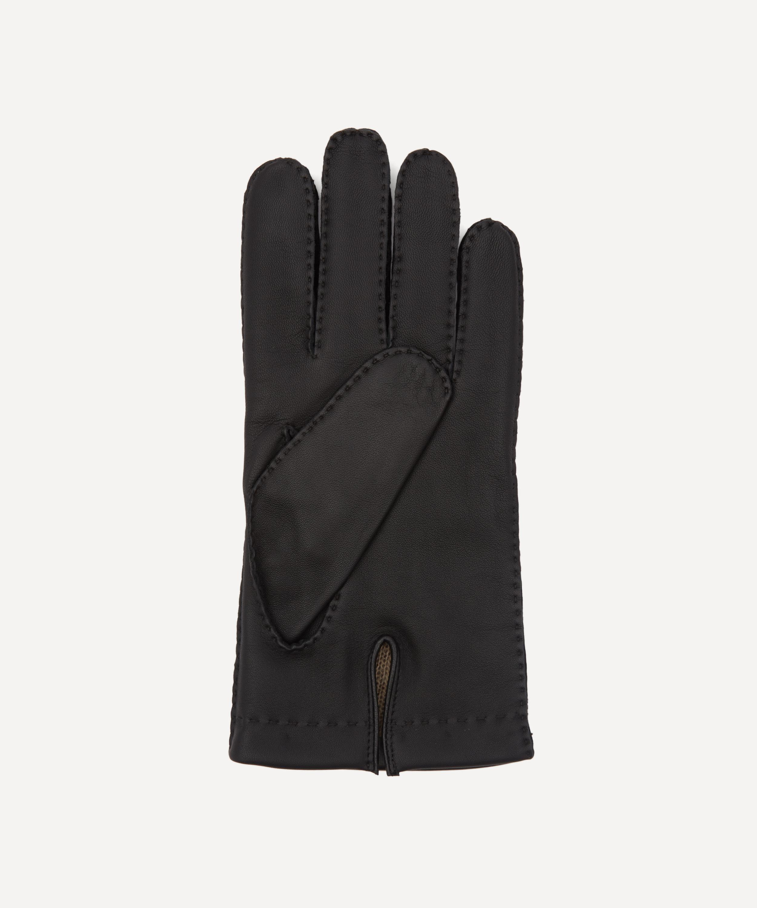 Black DENTS Men's Chelsea Cashmere Lined Leather Gloves Mode, Schuhe