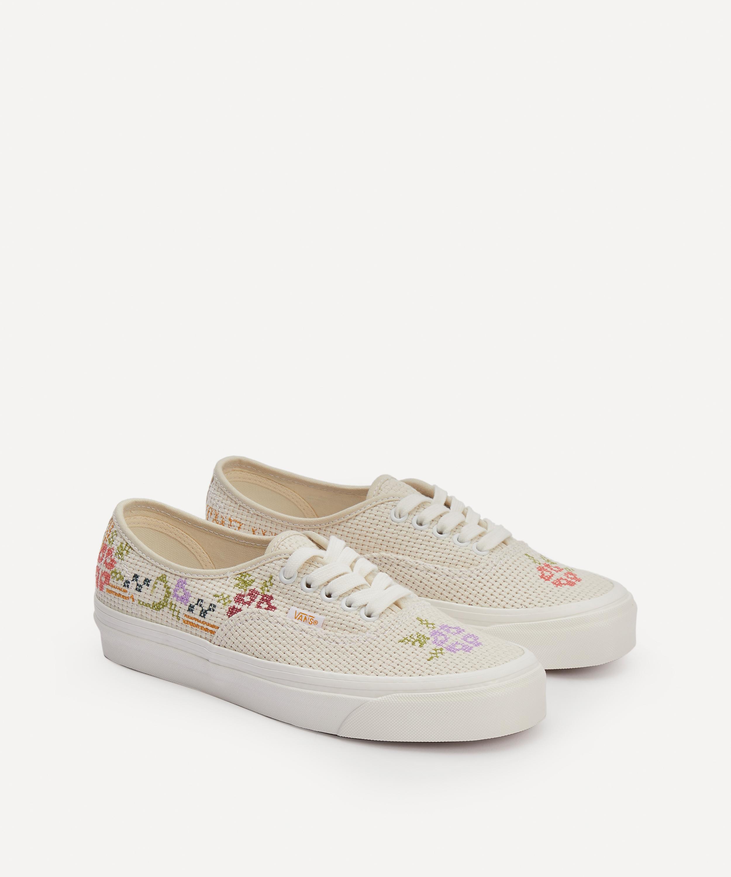 Vans Leather Anaheim Factory Authentic 44 Dx Shoes in White | Lyst Canada