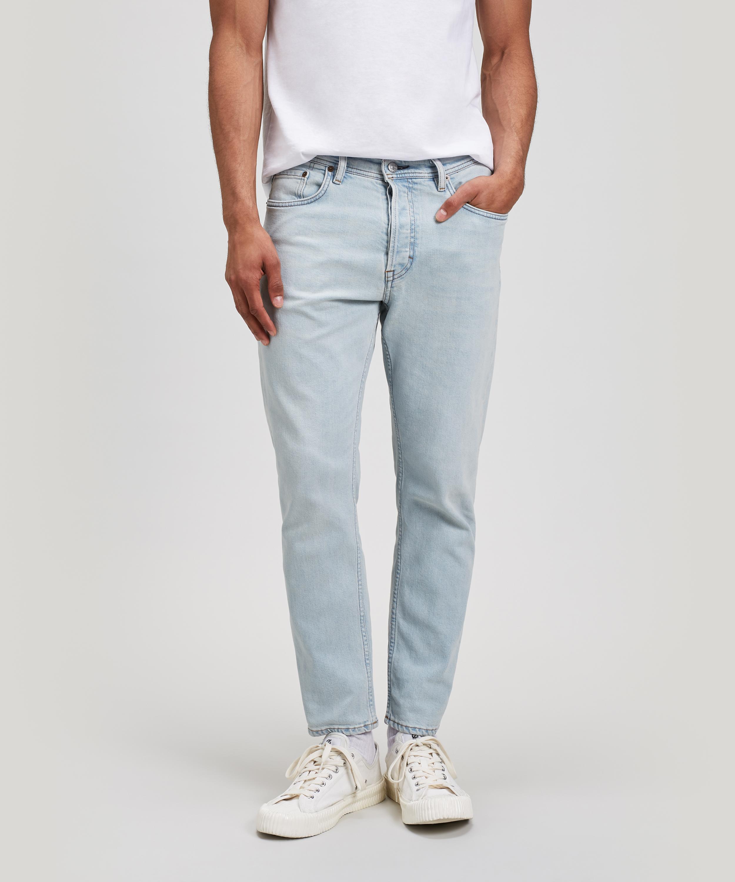 Acne Studios Denim River Straight Fit Jeans in Light Blue (Blue) for Men -  Lyst