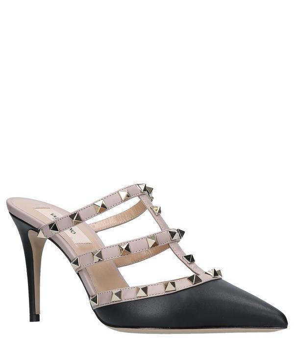 rockstud strappy mule