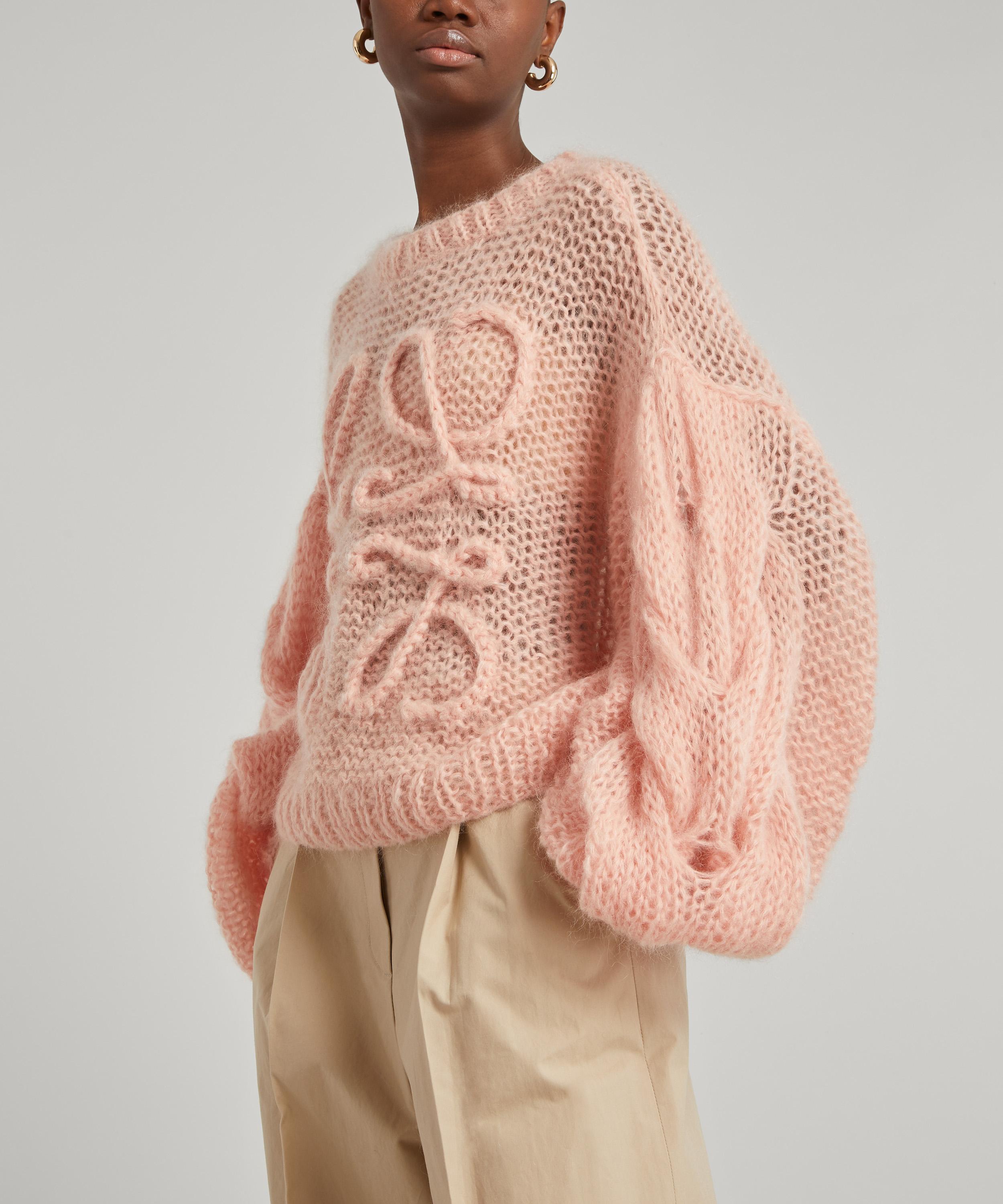 Loewe anagram discount mohair-blend sweater