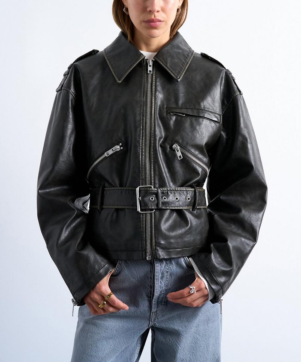 Women's TOPSHOP Leather jackets from $139 Lyst Canada
