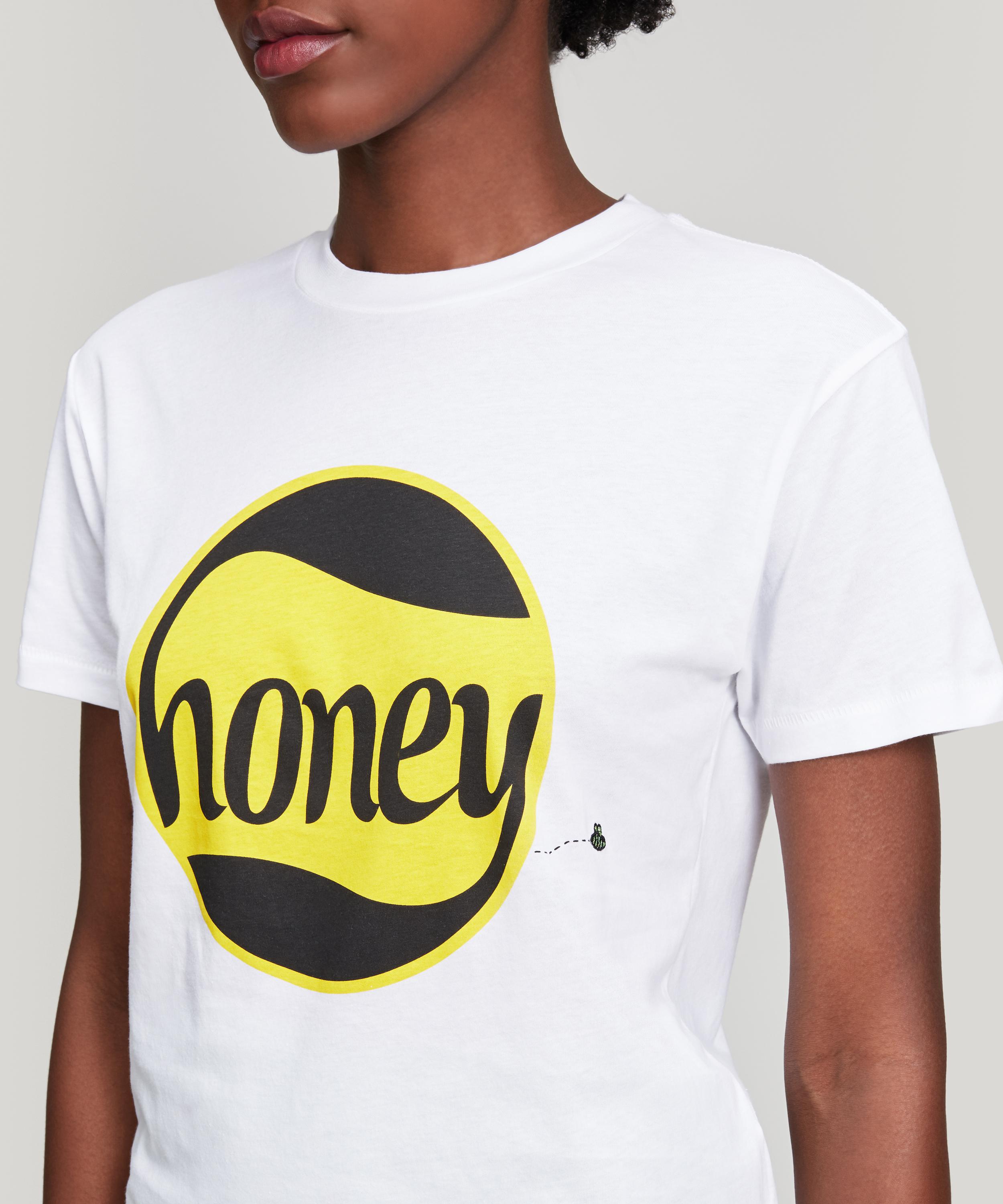 Ganni Cotton Harway Honey Printed T 