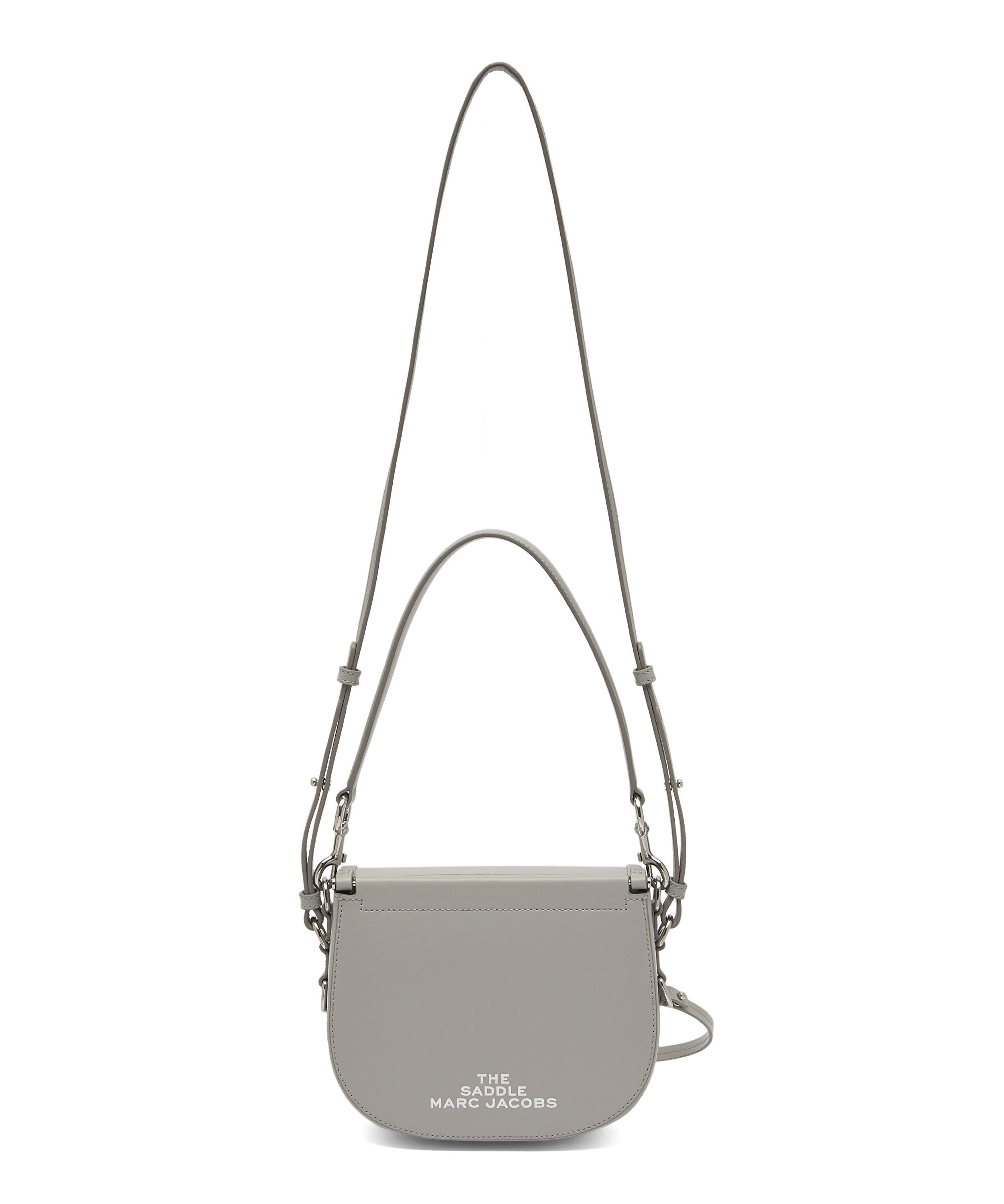 marc jacobs saddle bolsa grey