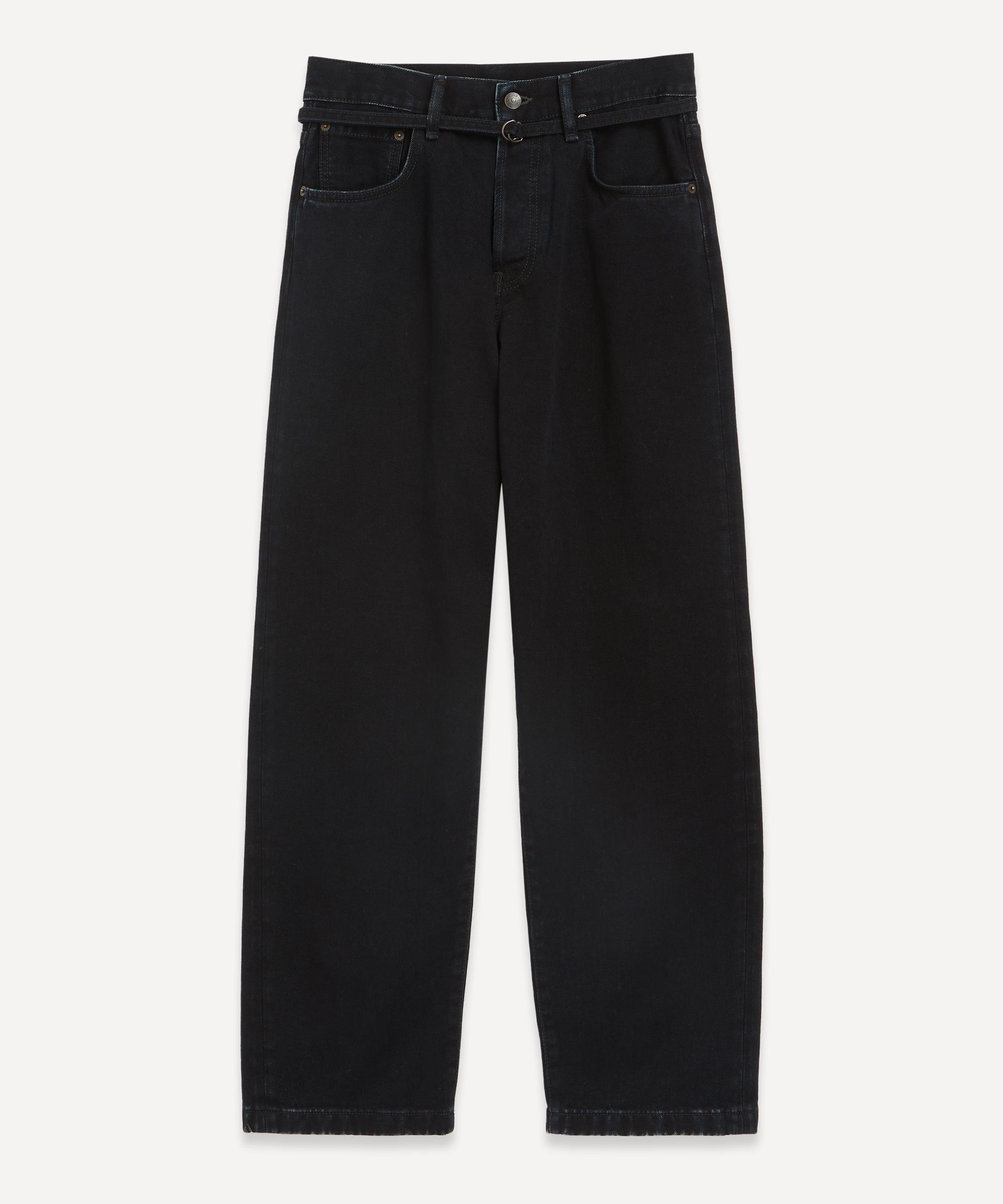 Acne Studios Women's Loose Fit Jeans in Black | Lyst Canada