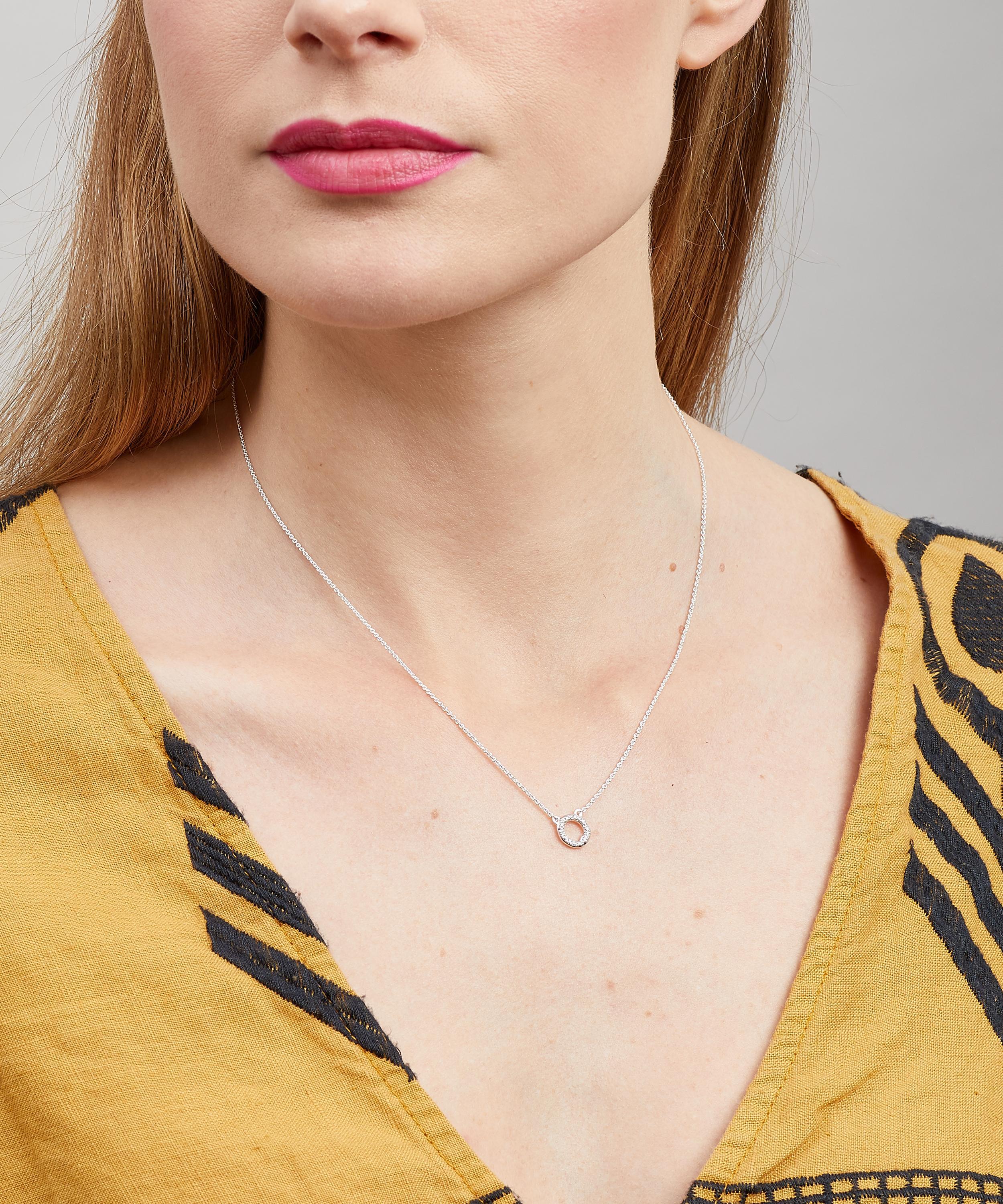 Riva Mini Circle Necklace Online, 50 