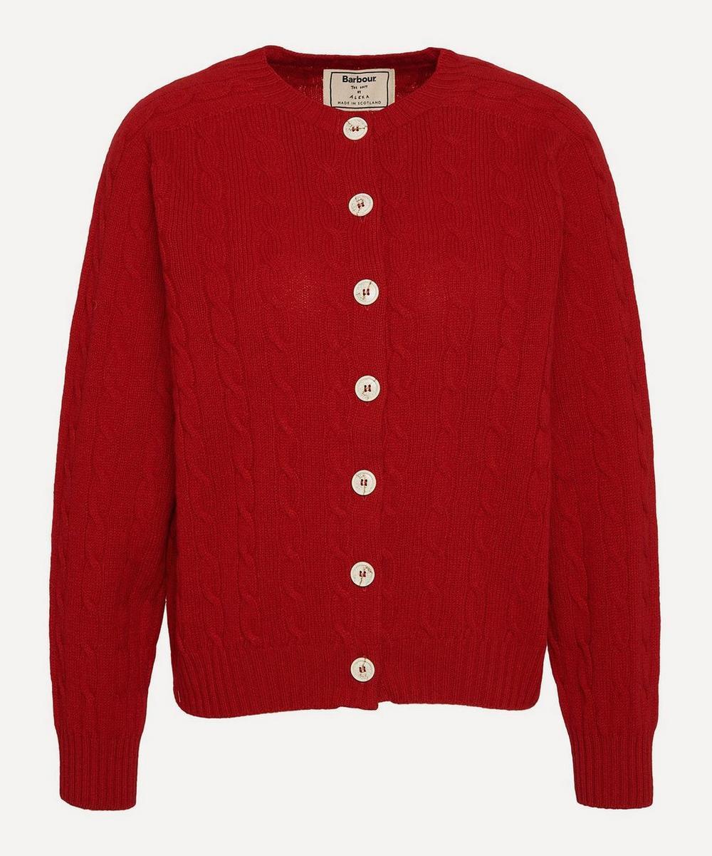 Barbour ladies cardigans outlet