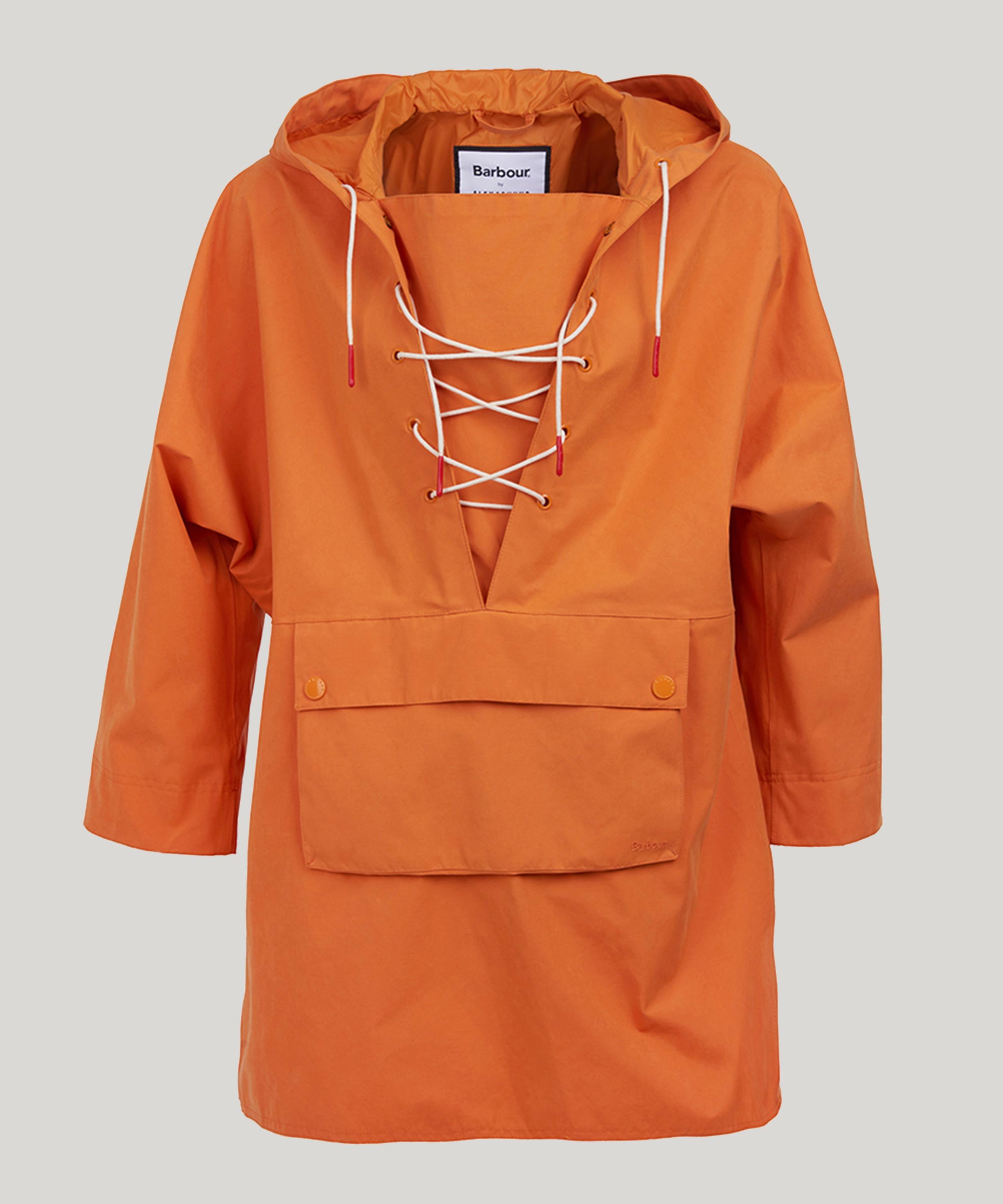 Barbour By Alexachung Pip Poncho Jacket in Marigold (Orange) Lyst