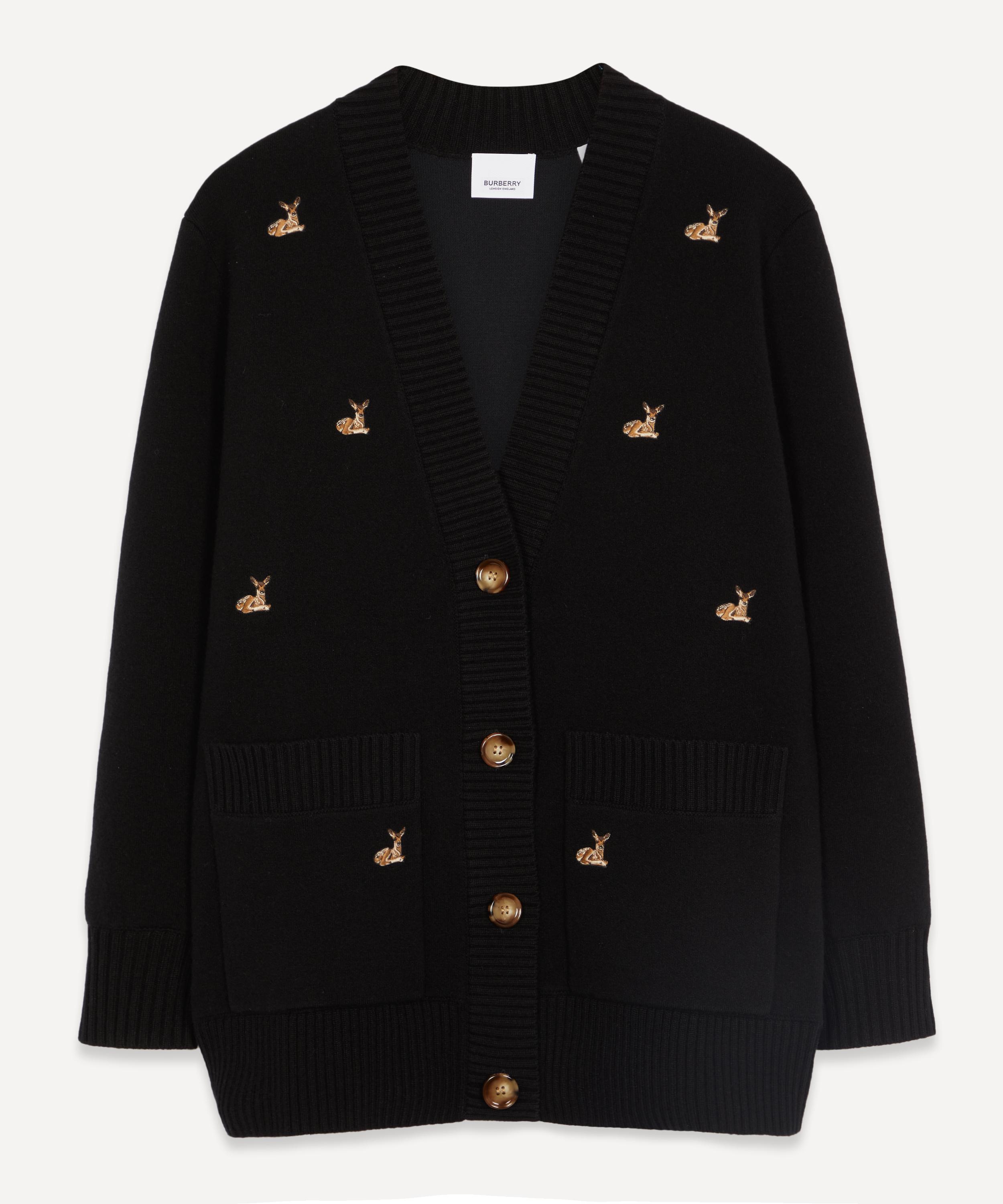 Burberry black cardigan Clearance