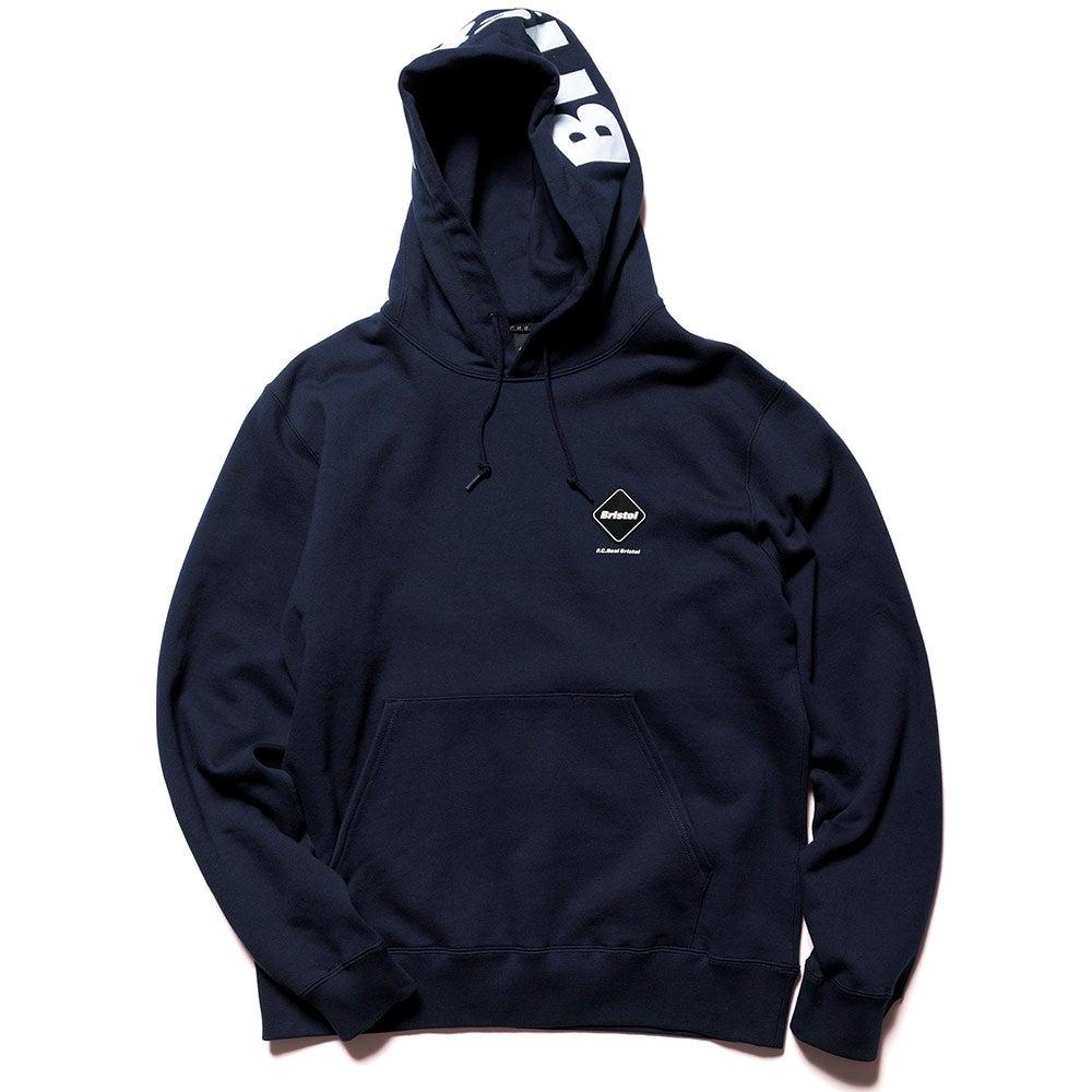 FCRB HOOD LOGO PULLOVER SWEAT HOODIE-