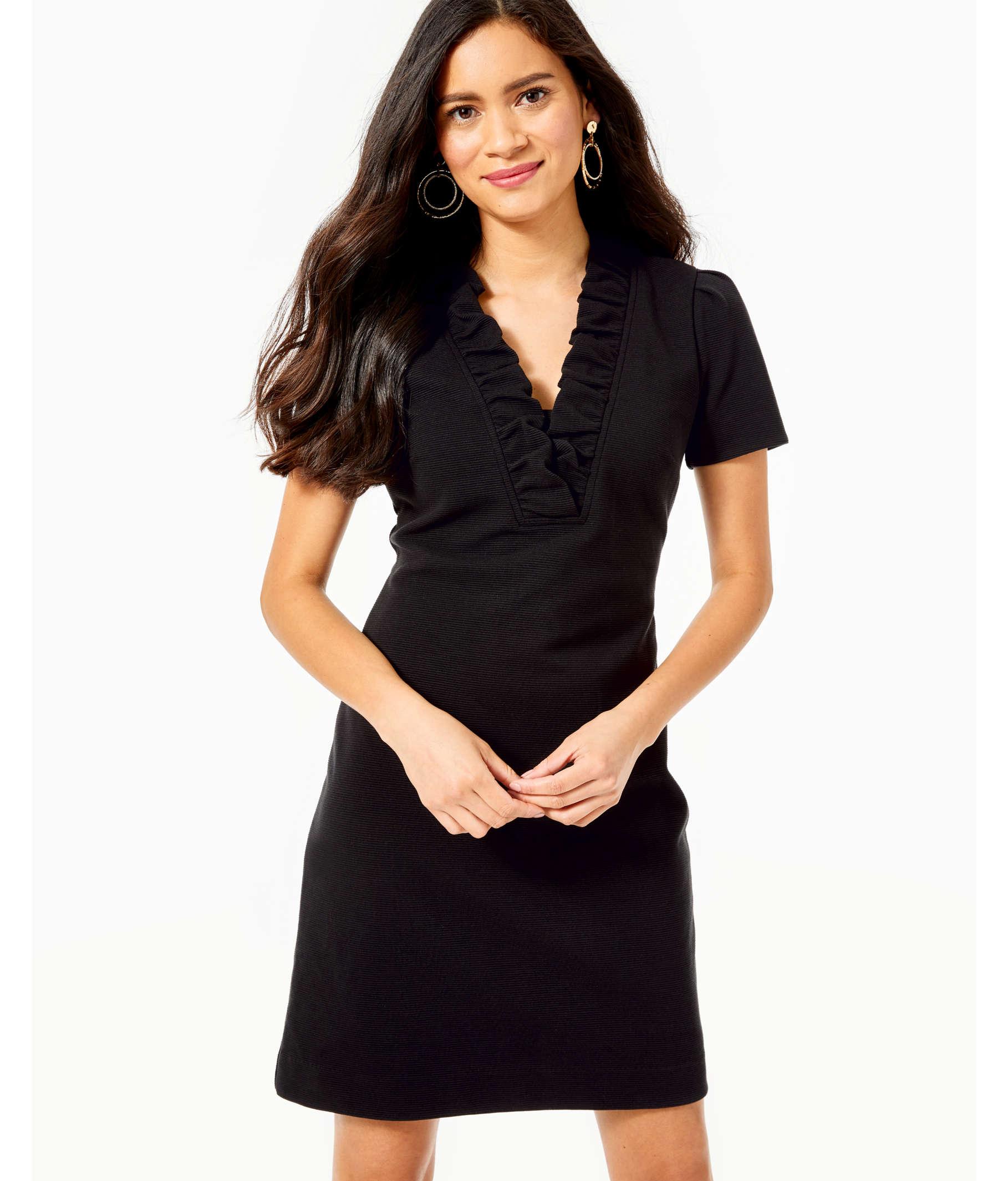 short sleeve shift dress