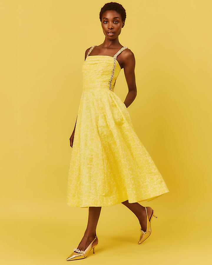 lilly pulitzer yellow strapless dress LEO LIN - Zaria Bustier Mini and bodice cups Lilly Pulitzer Kristella Strapless Maxi