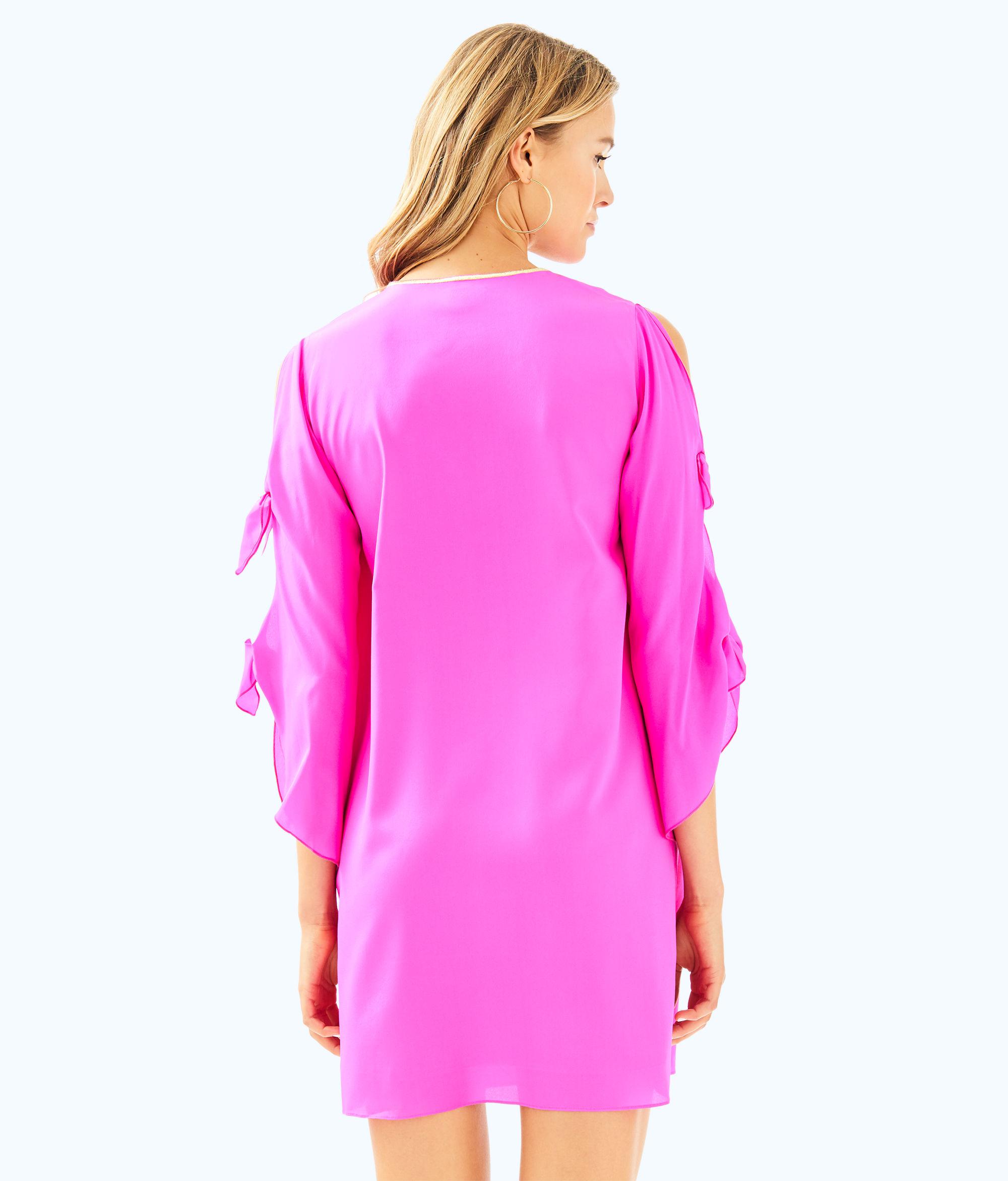 lilly pulitzer silk dress
