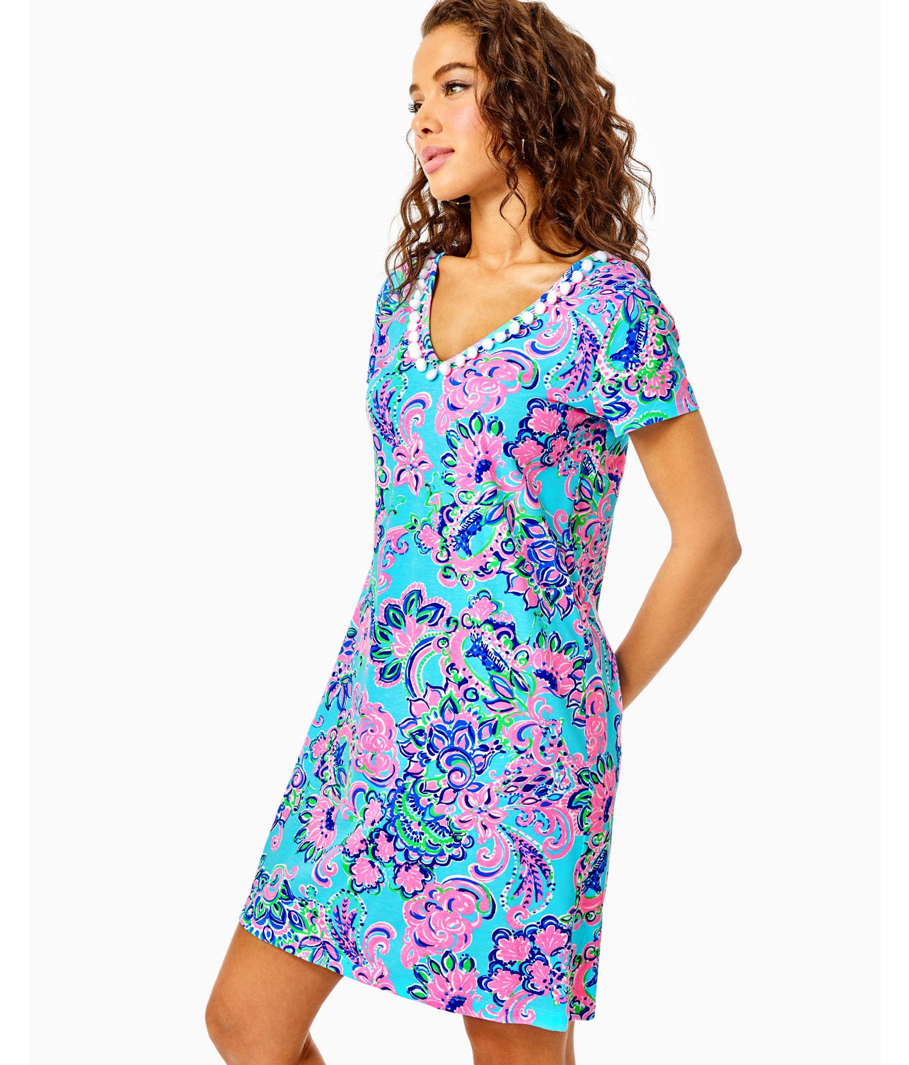 Etta V-neck Dress 