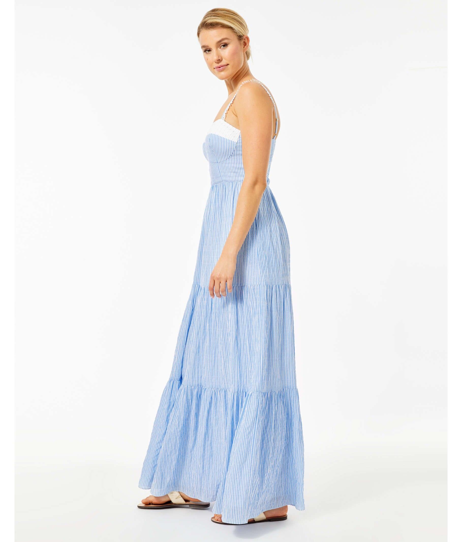 Lilly pulitzer jasmyn tiered maxi dress Clearance