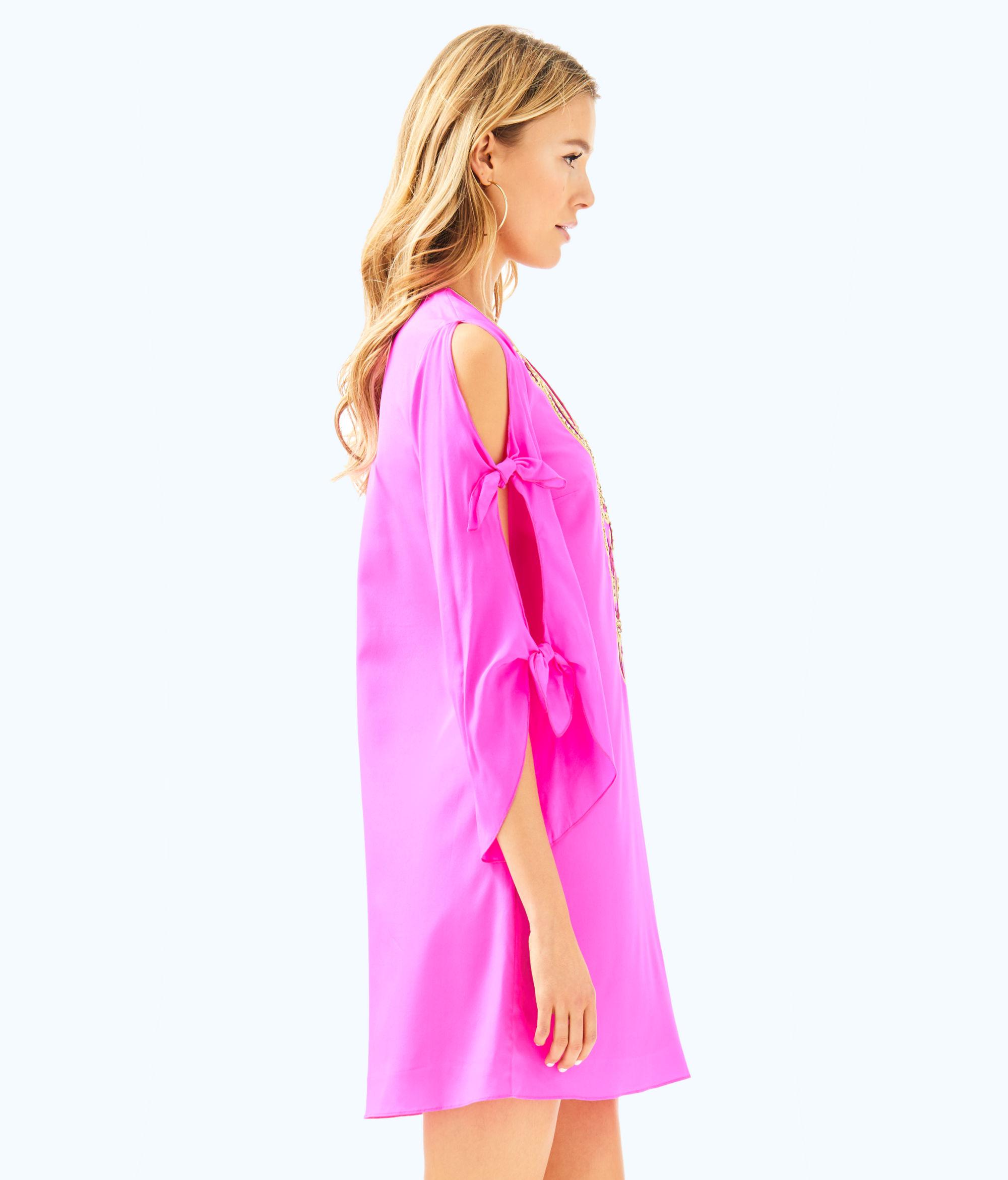 lilly pulitzer silk dress