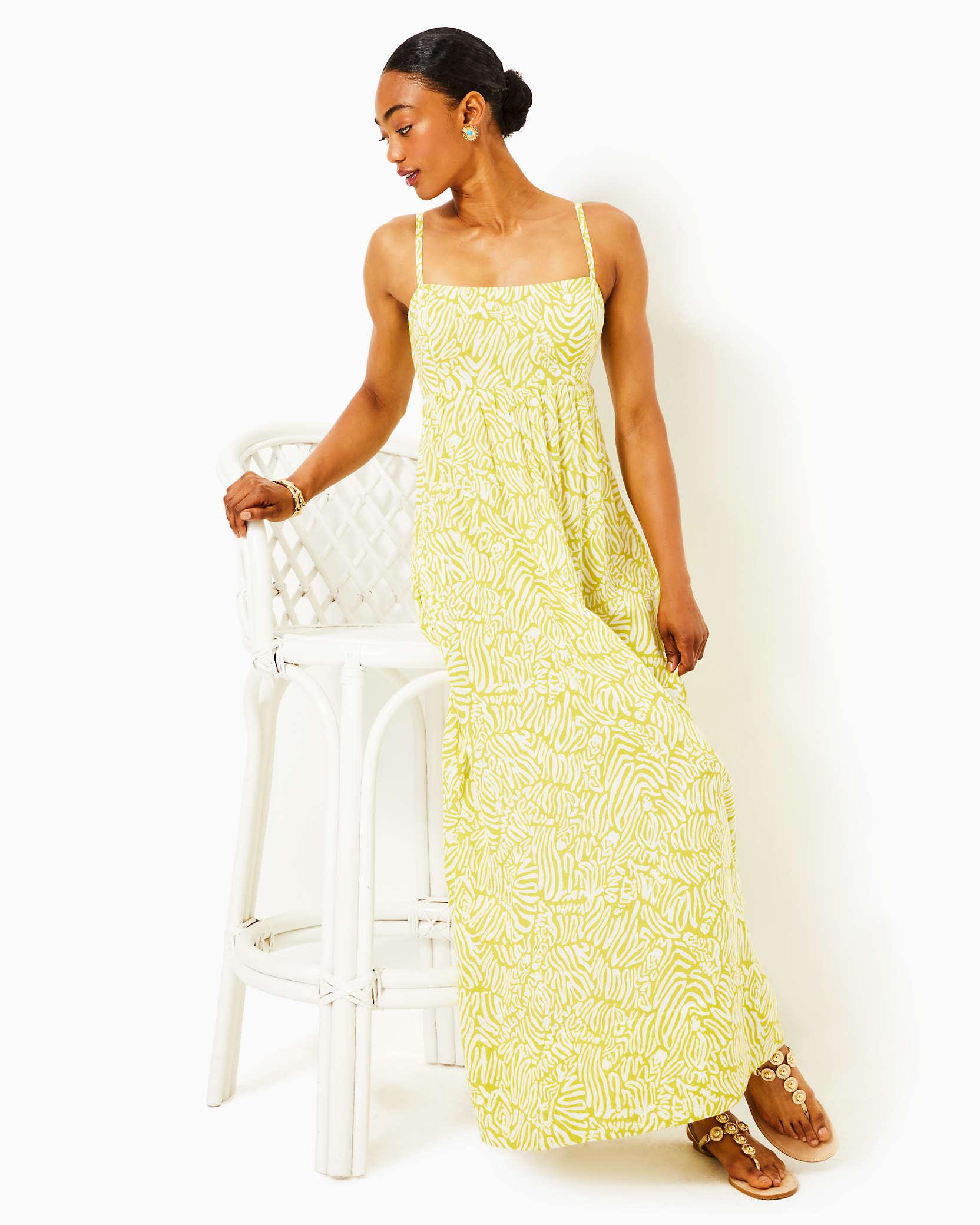 Lilly Pulitzer Yellow Dress