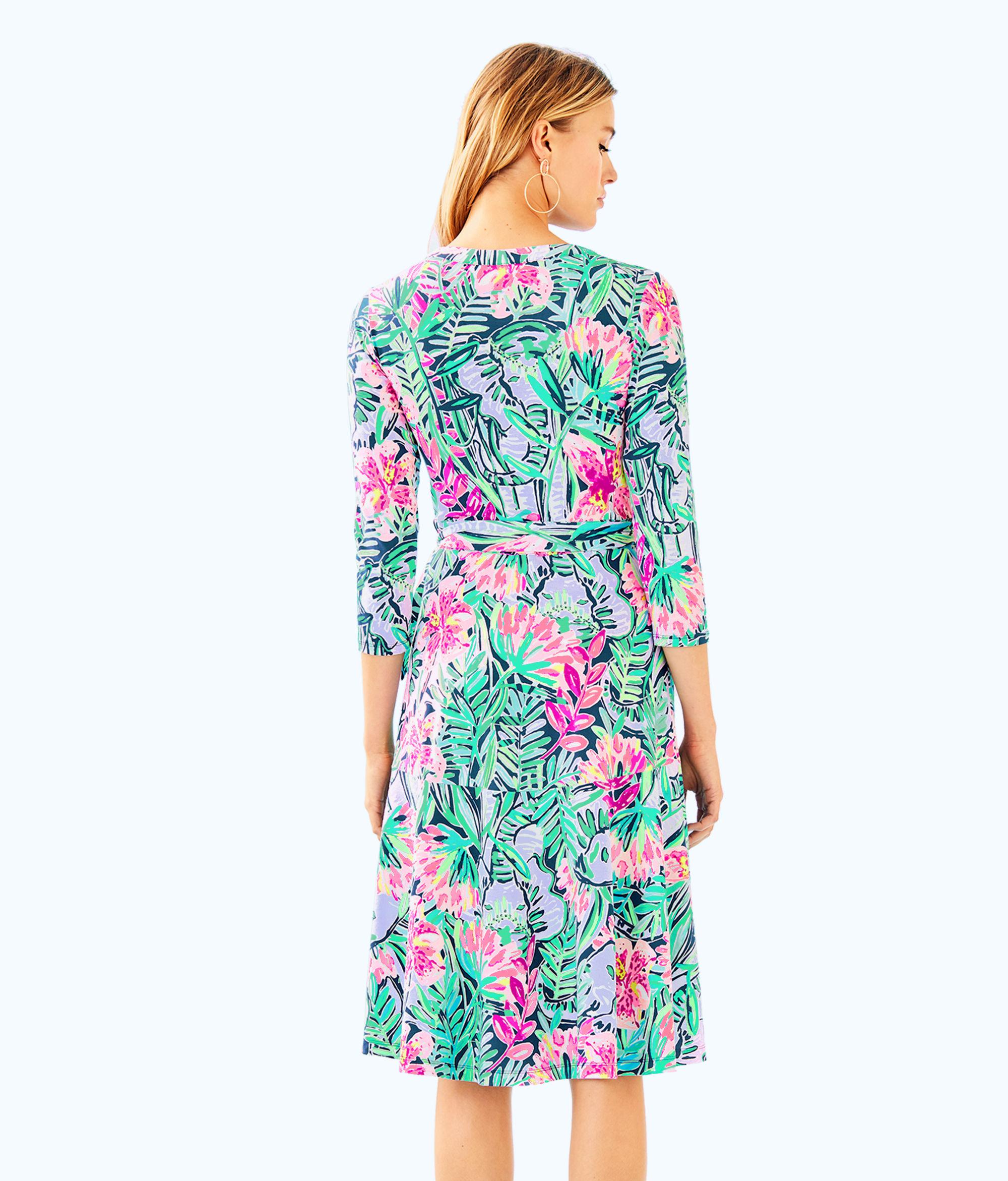 rozaline wrap dress