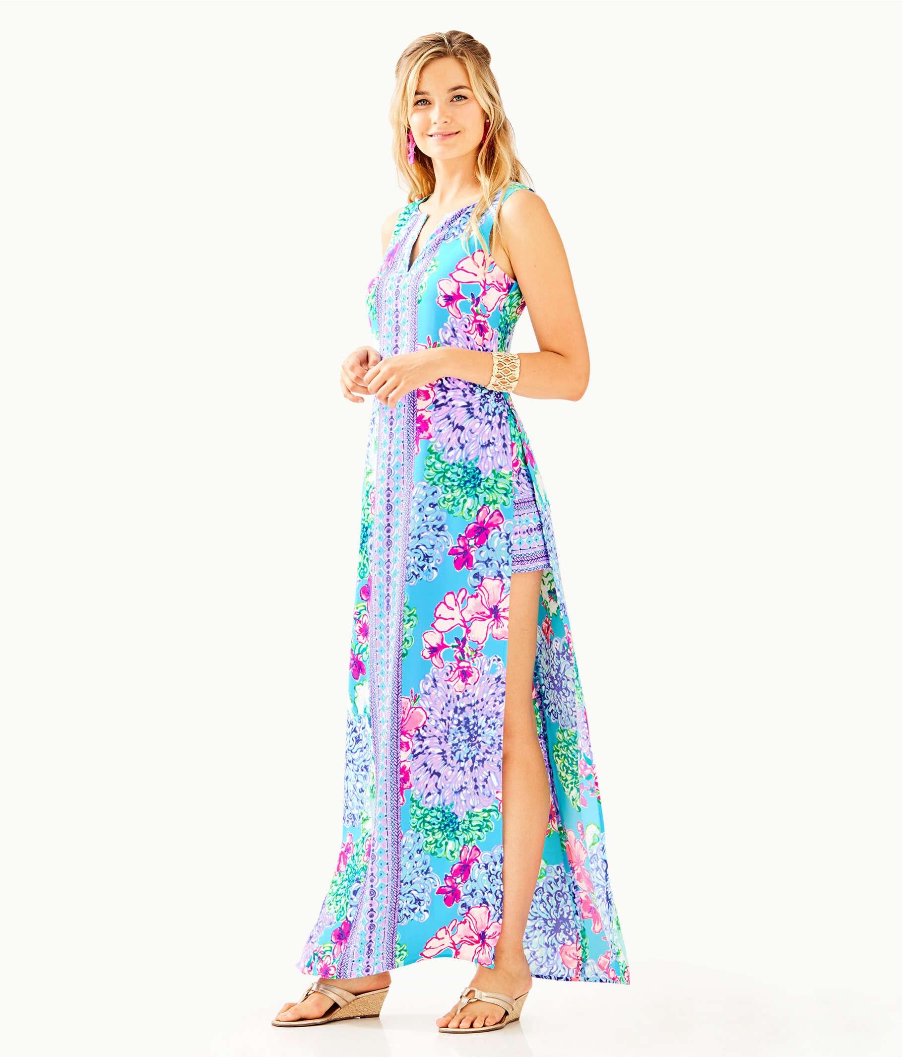 Lilly pulitzer jane maxi dress sales