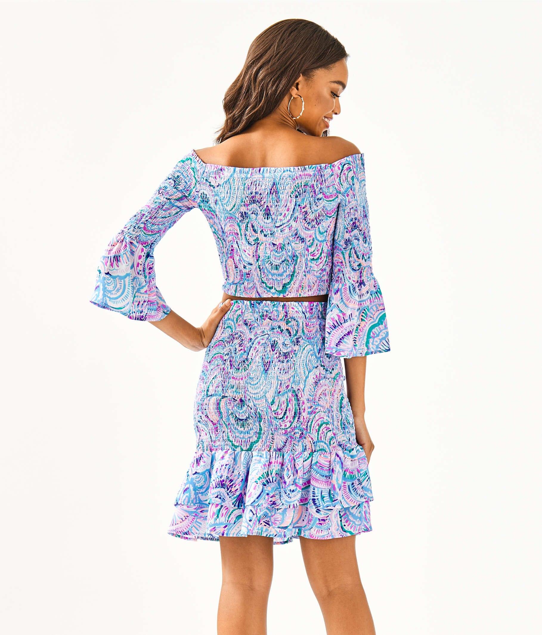 lilly pulitzer sailynn skirt set