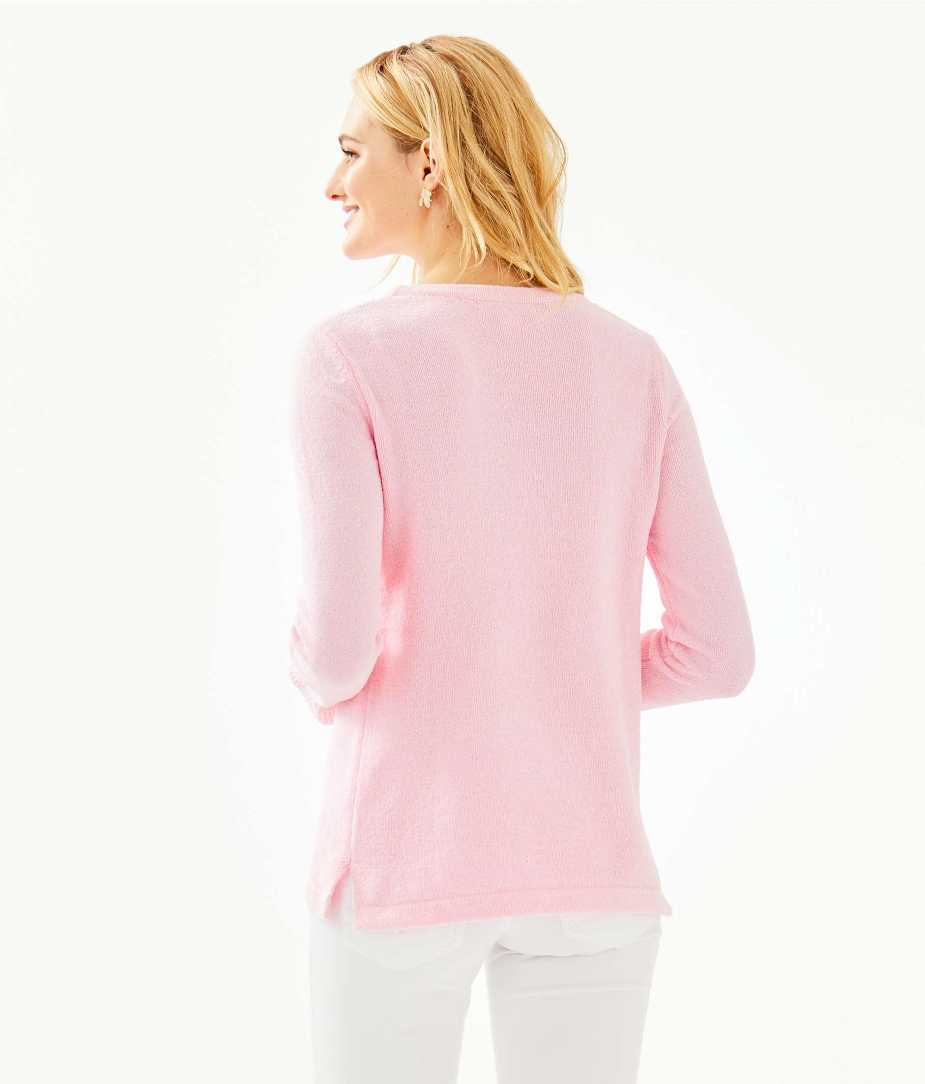 lilly pulitzer pink sweater