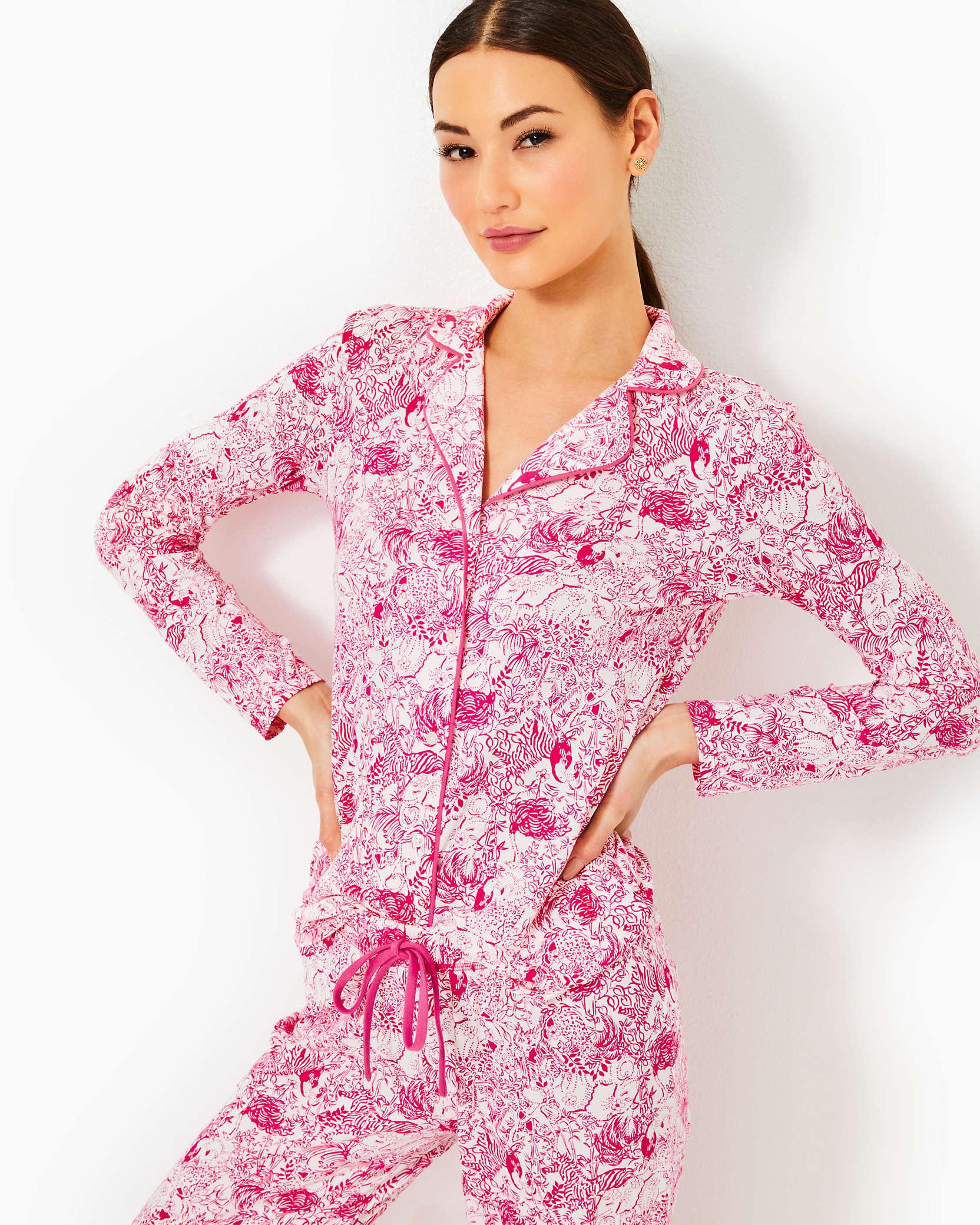 Lilly pulitzer pajama set hotsell