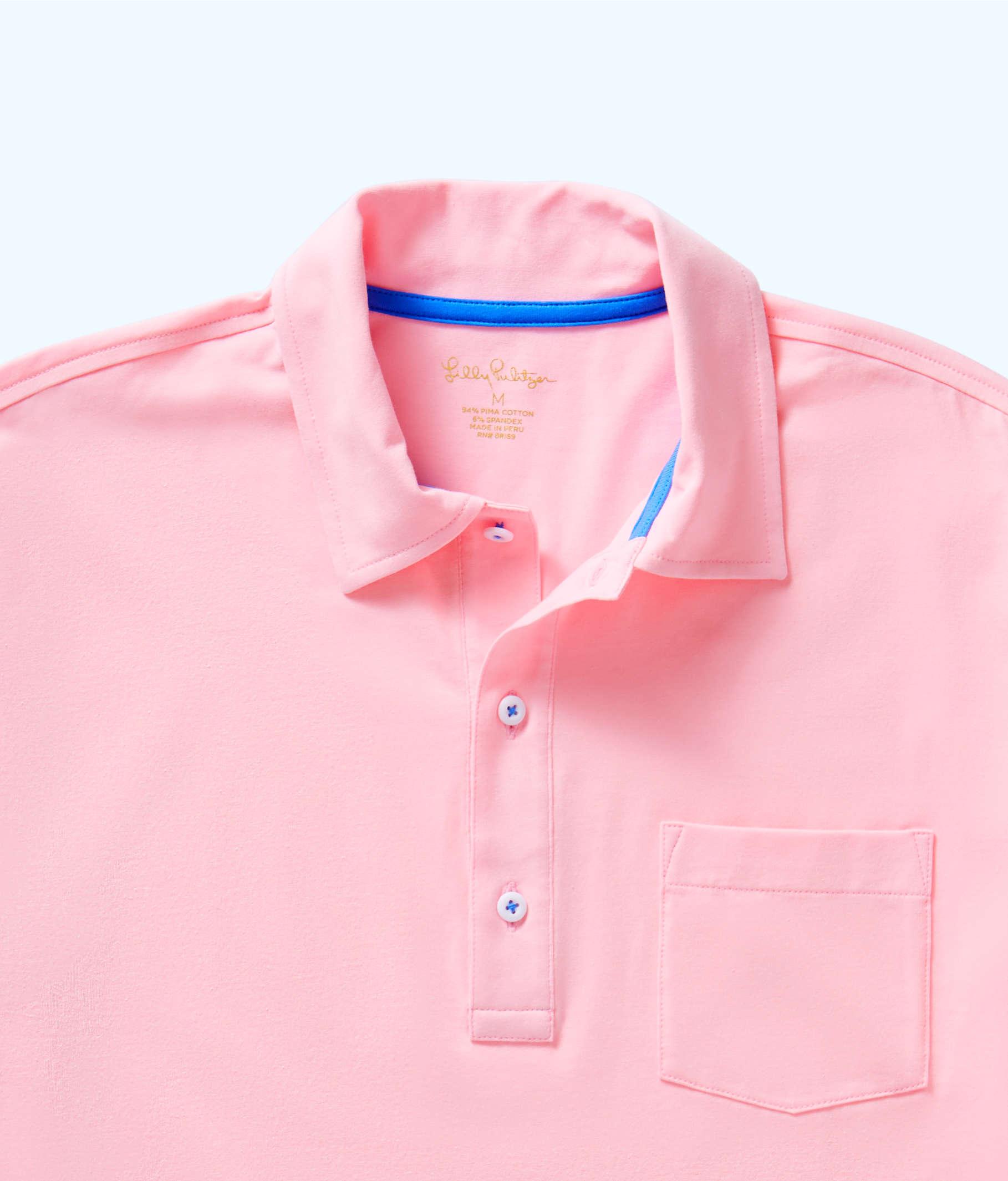 Lilly Pulitzer Rubber Men's Polo Shirt in Pink - Lyst