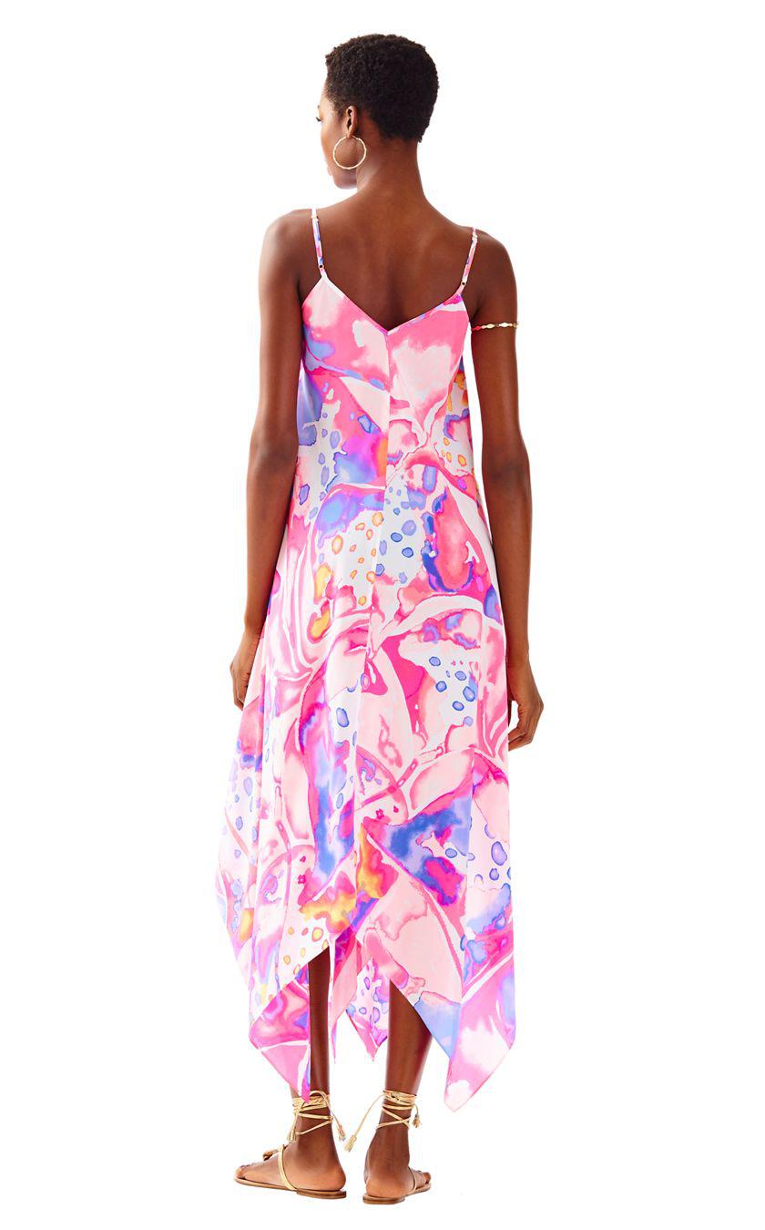 lilly pulitzer pink maxi dress