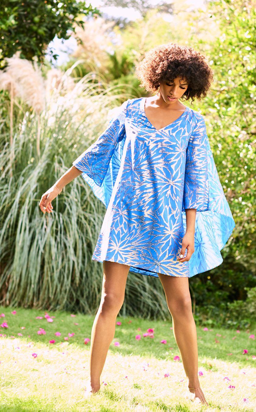 lilly pulitzer miri silk caftan