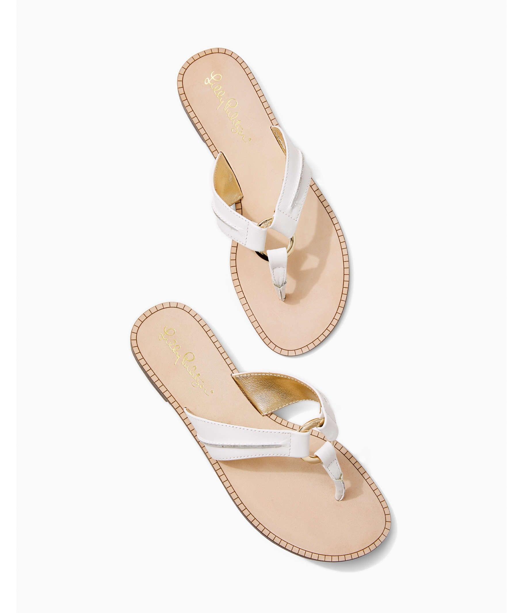 lilly pulitzer gladiator sandals