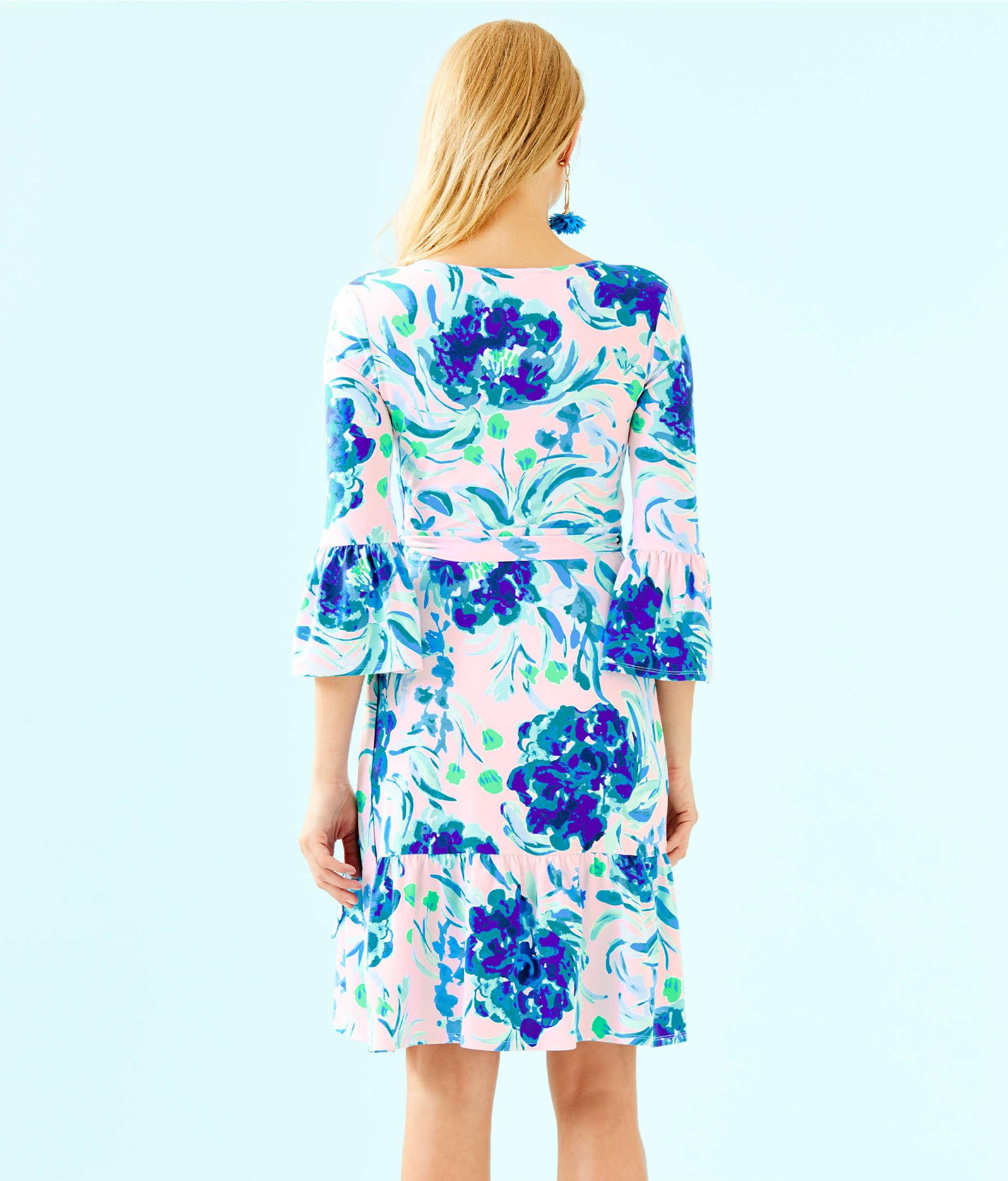misha wrap dress lilly pulitzer