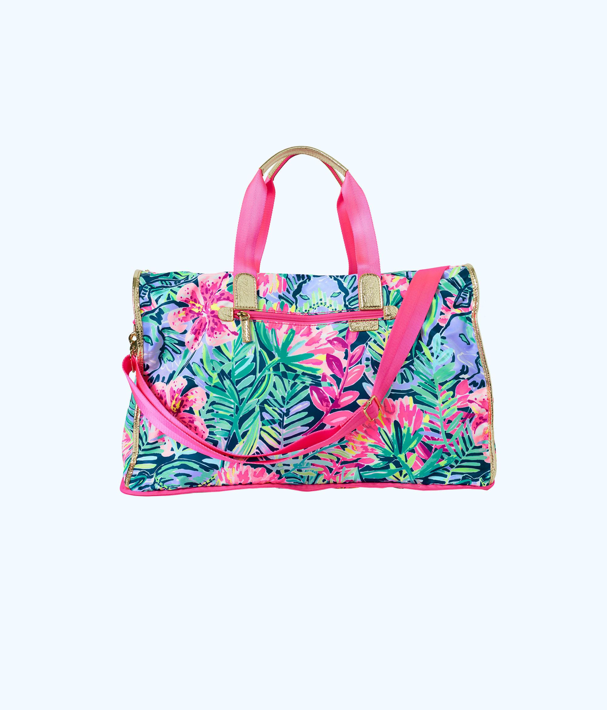 Lilly Pulitzer Palm Packable Weekender Tote Bag | Lyst
