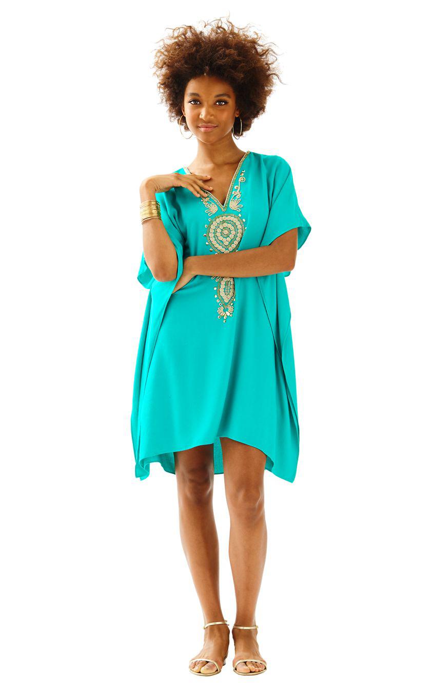 lilly pulitzer chai caftan