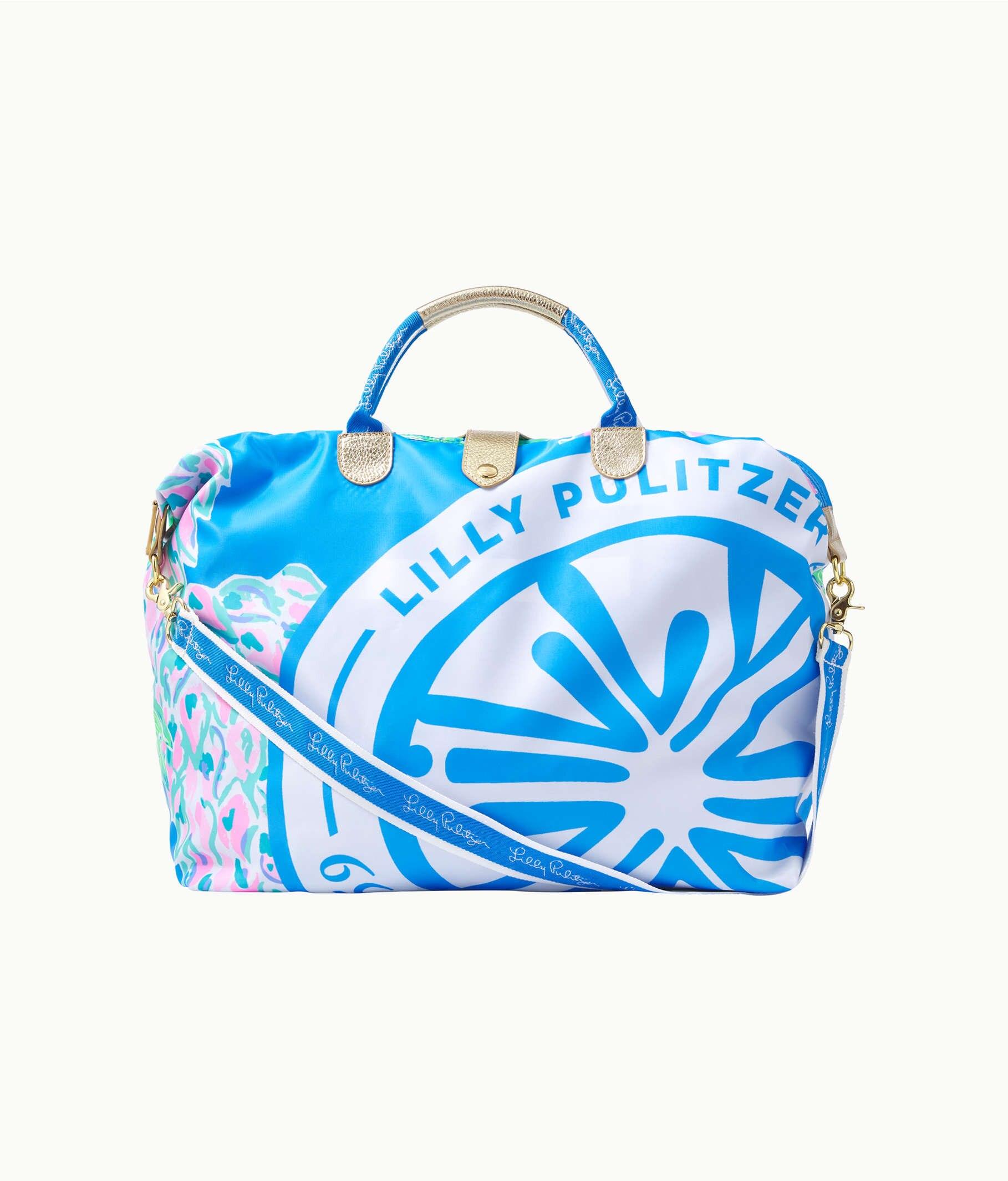 lilly pulitzer weekender bag