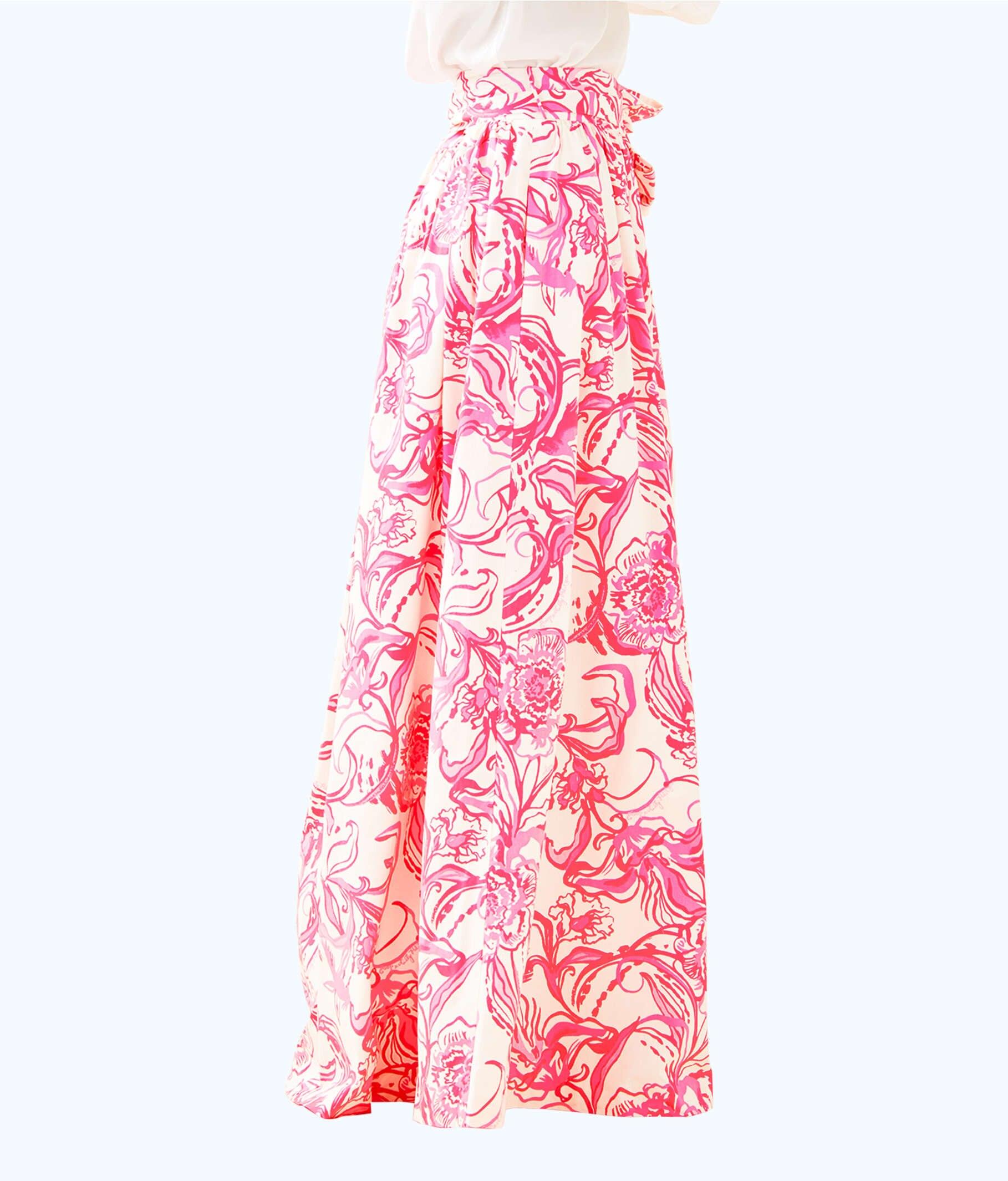 Lilly pulitzer goop maxi skirt clearance