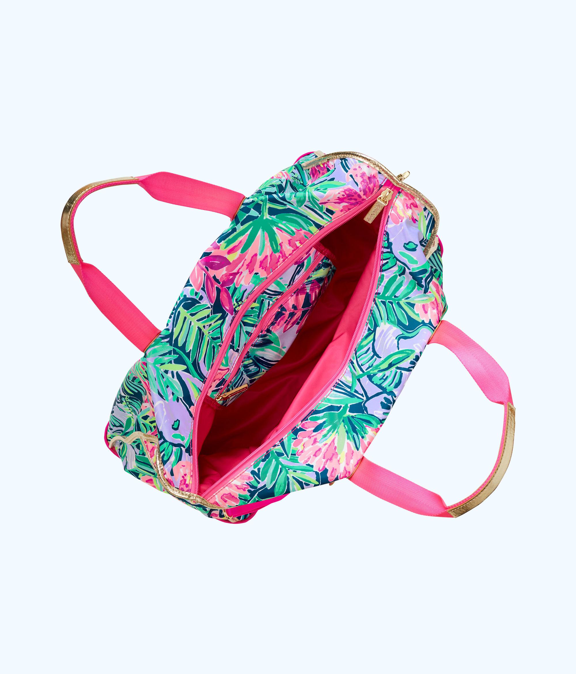 lilly pulitzer duffle bag