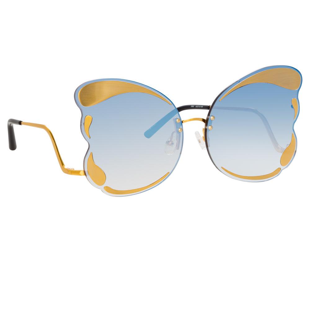 新品【MATTHEW WILLIAMSON×L.FARROW】サングラス Matthew Williamson X Linda Farrow Sunglasses MW47C10OPT from
