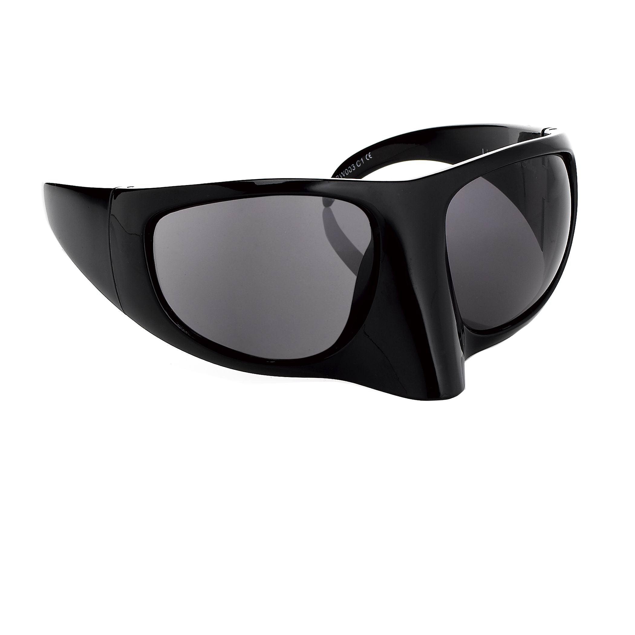 Linda Farrow The Mask Sunglasses in Black | Lyst UK