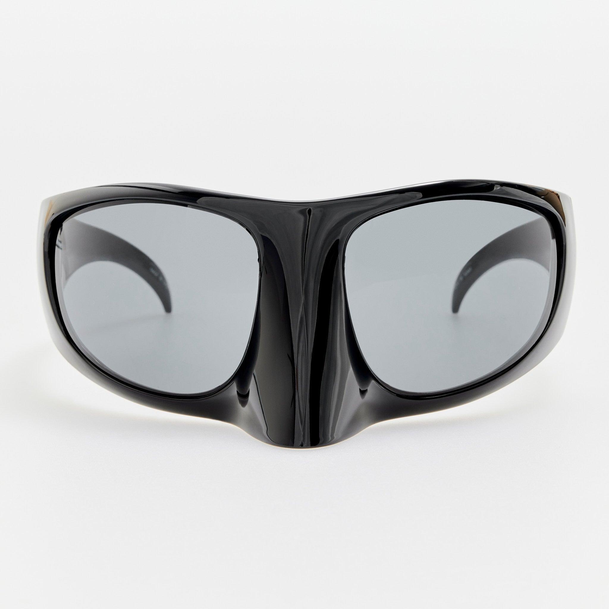 Linda Farrow Mask Sunglasses in Black for Men | Lyst UK