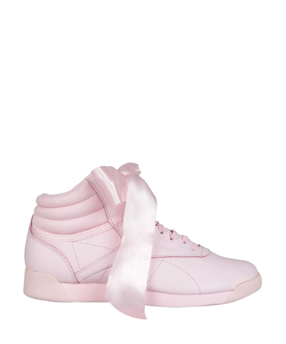 reebok high tops uomo rosa